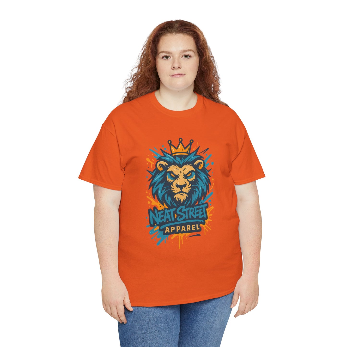 King Lion Graphic Unisex Heavy Cotton Tee