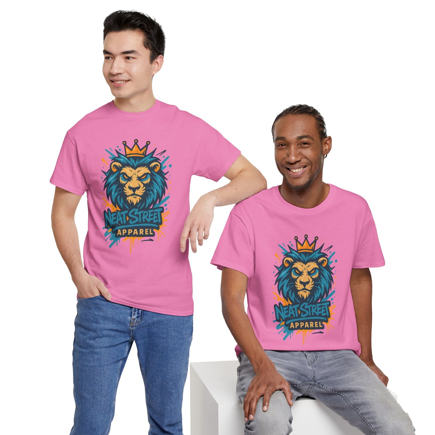 King Lion Graphic Unisex Heavy Cotton Tee