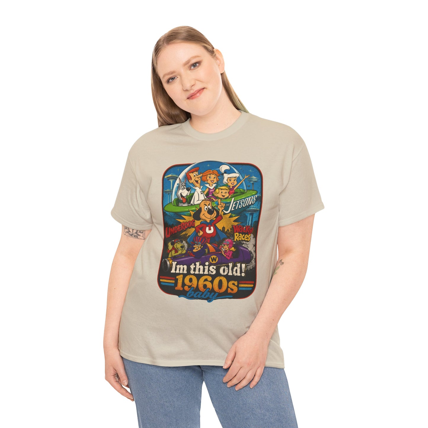 I'm This Old! 1960s Baby T-Shirt