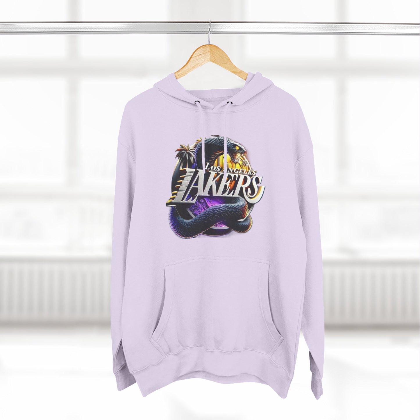 Hoodie — Retro Los Angeles Lakers Palm Logo Pullover