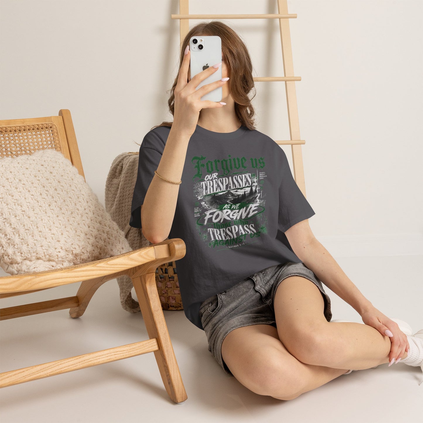 Forgive Us Our Trespasses Graphic T-Shirt