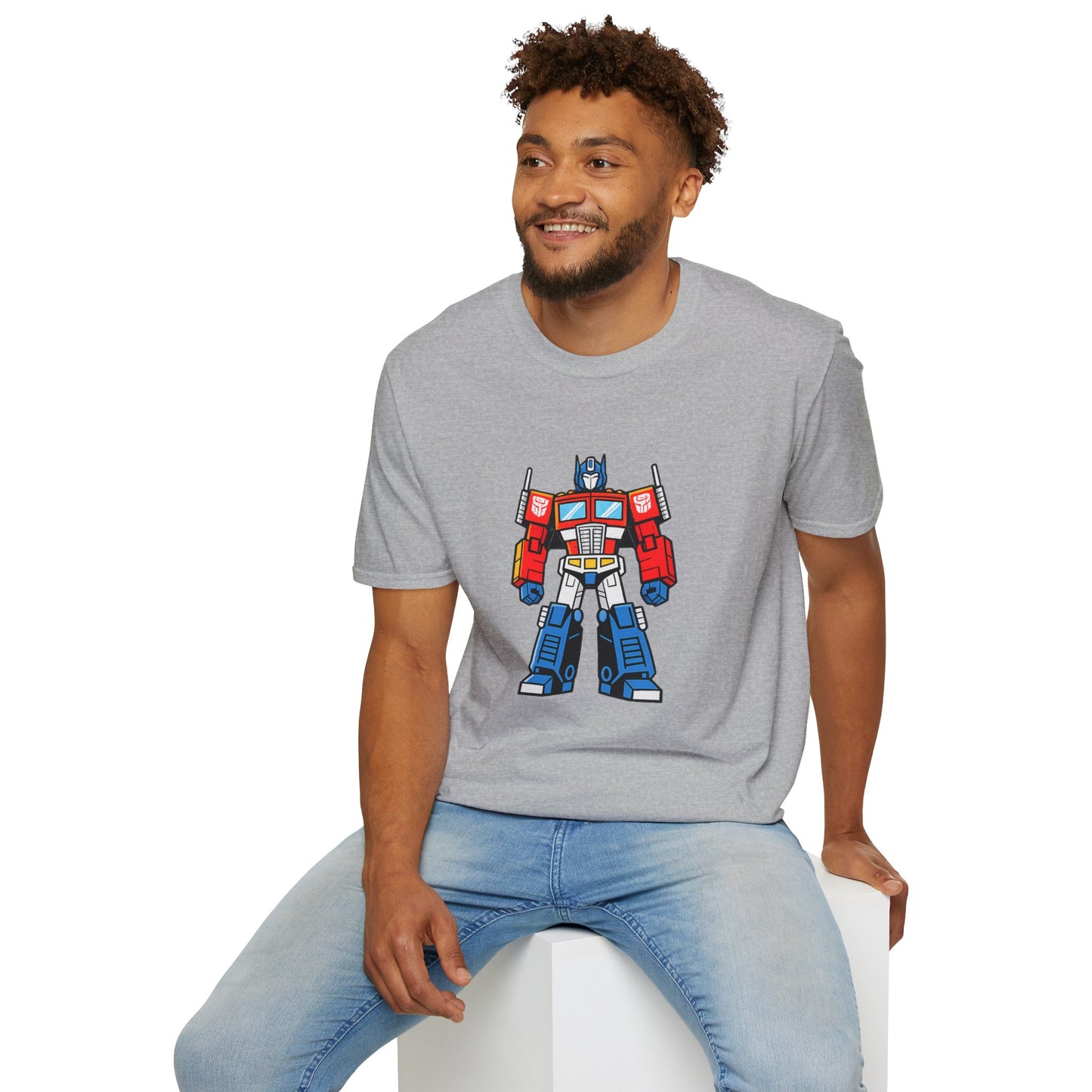 Retro Optimus Prime Graphic T-Shirt