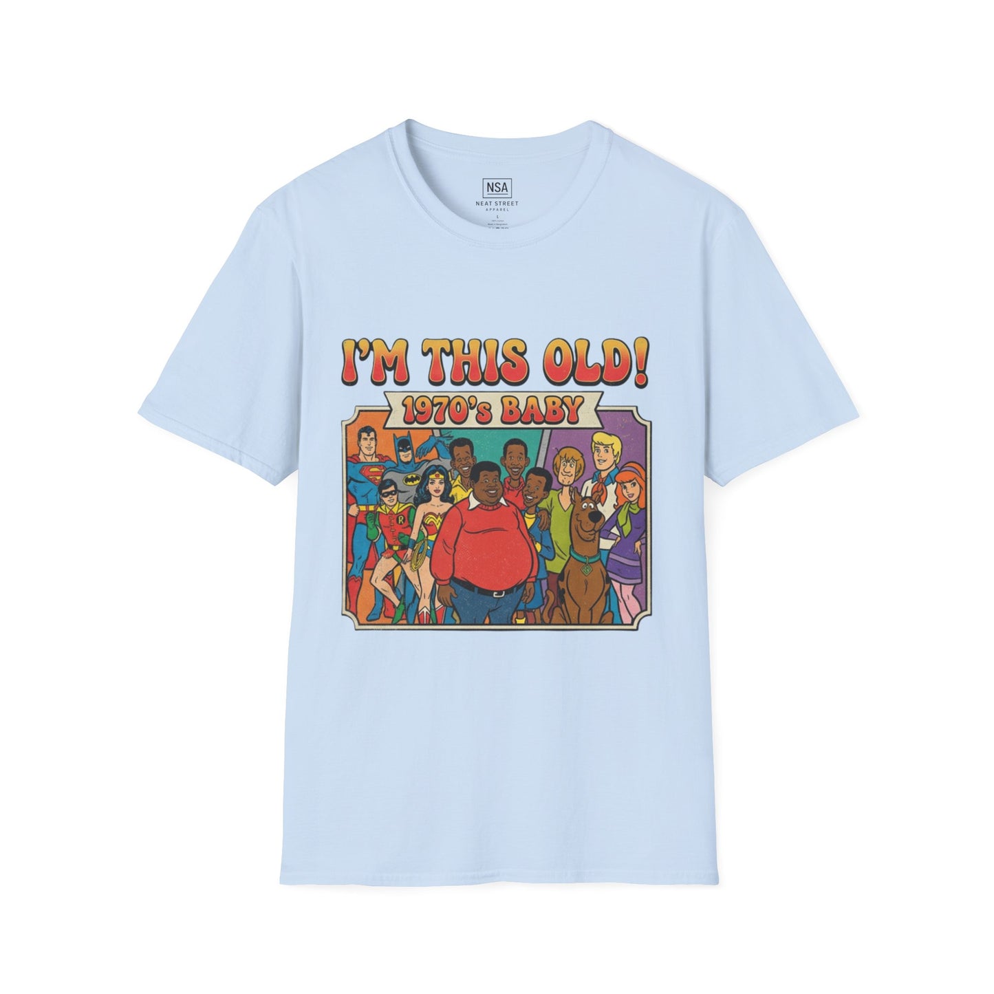 I'm This Old! 1970s Baby T-Shirt