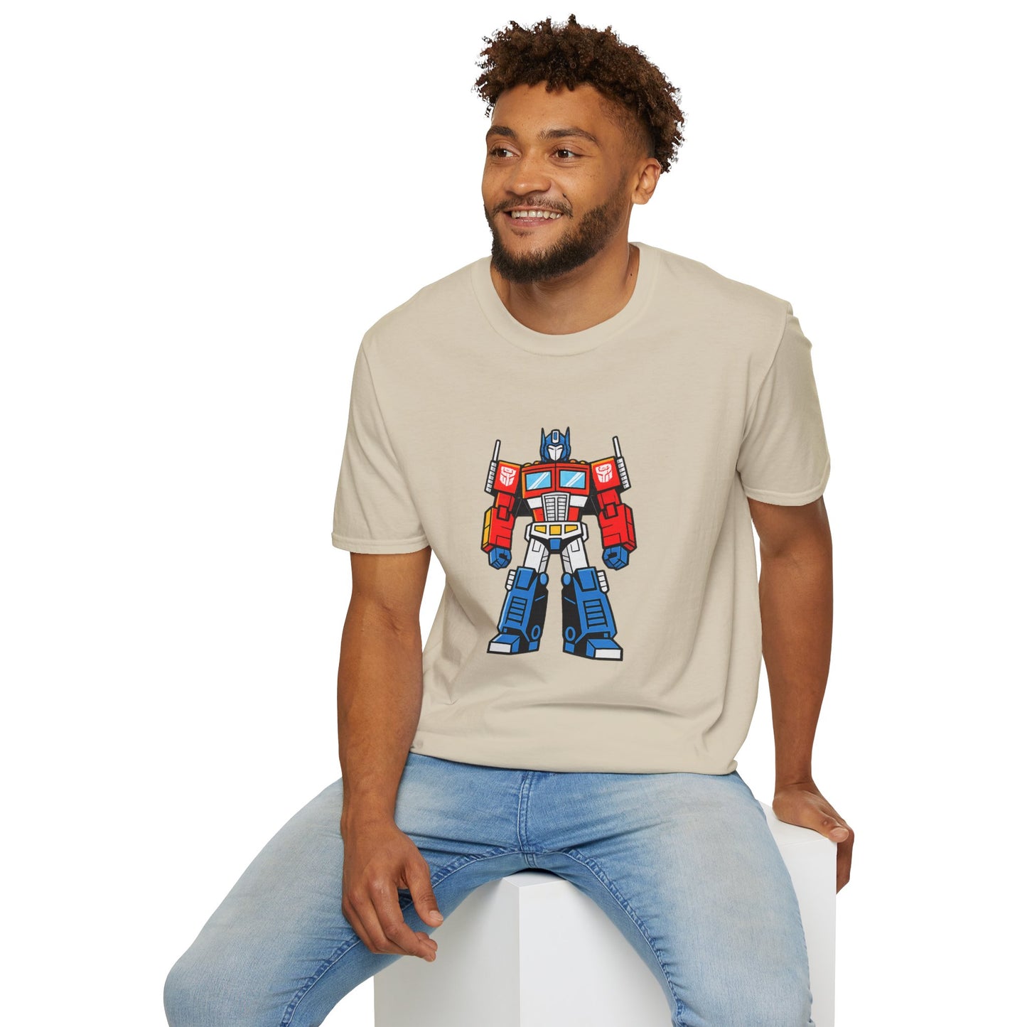 Retro Optimus Prime Graphic T-Shirt