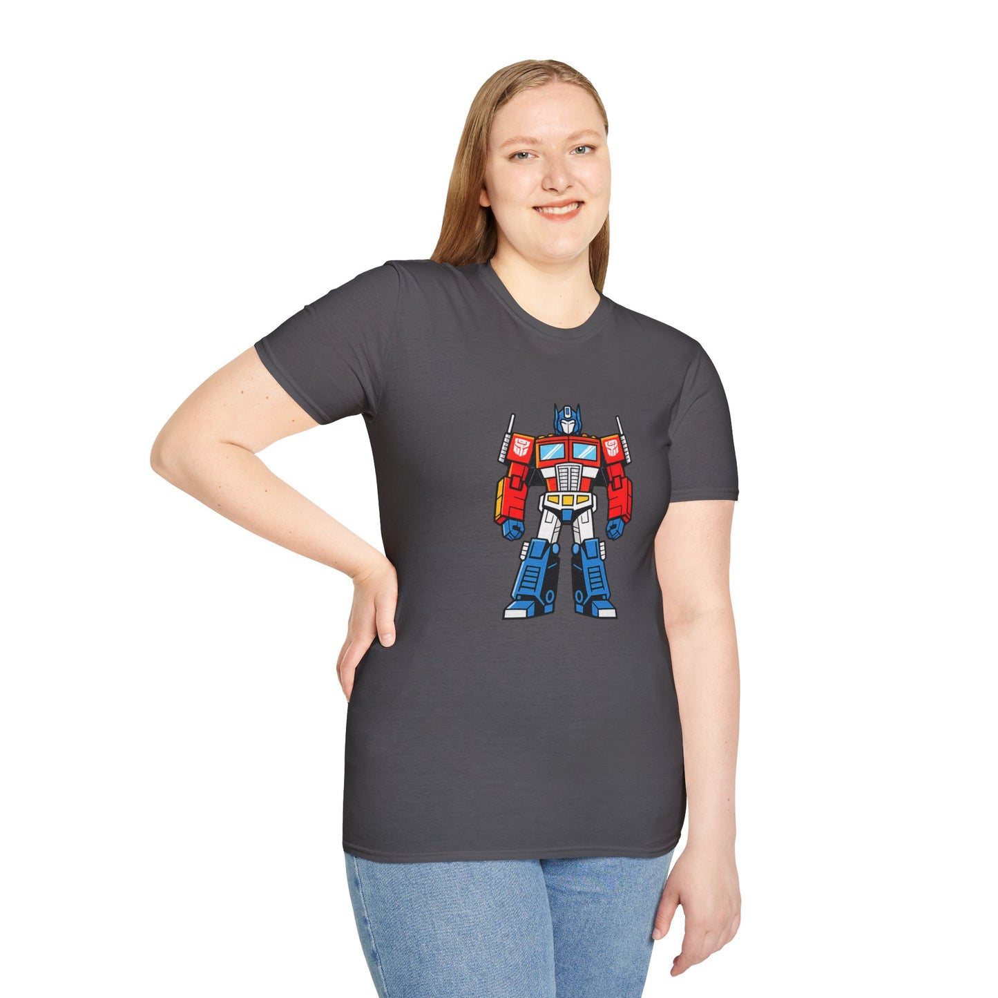 Retro Optimus Prime Graphic T-Shirt