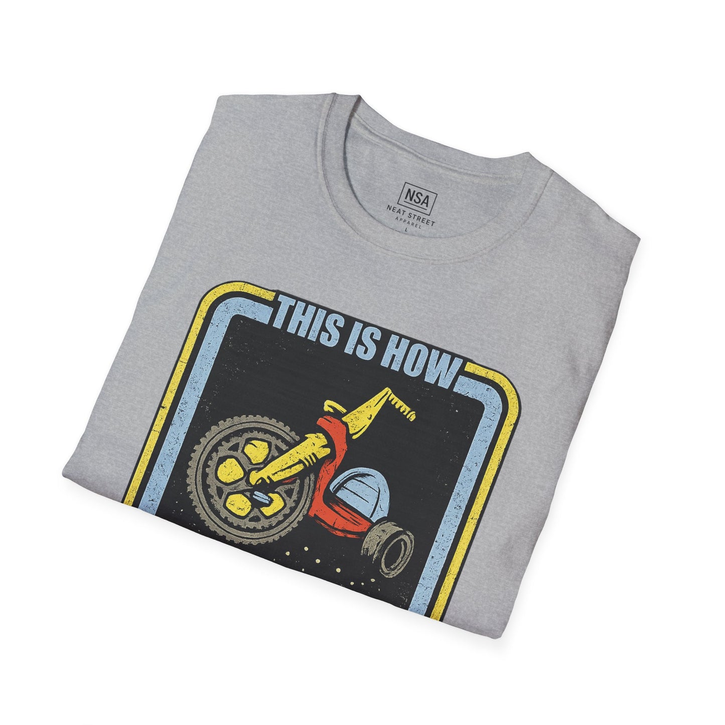 Retro Tricycle Graphic T-Shirt
