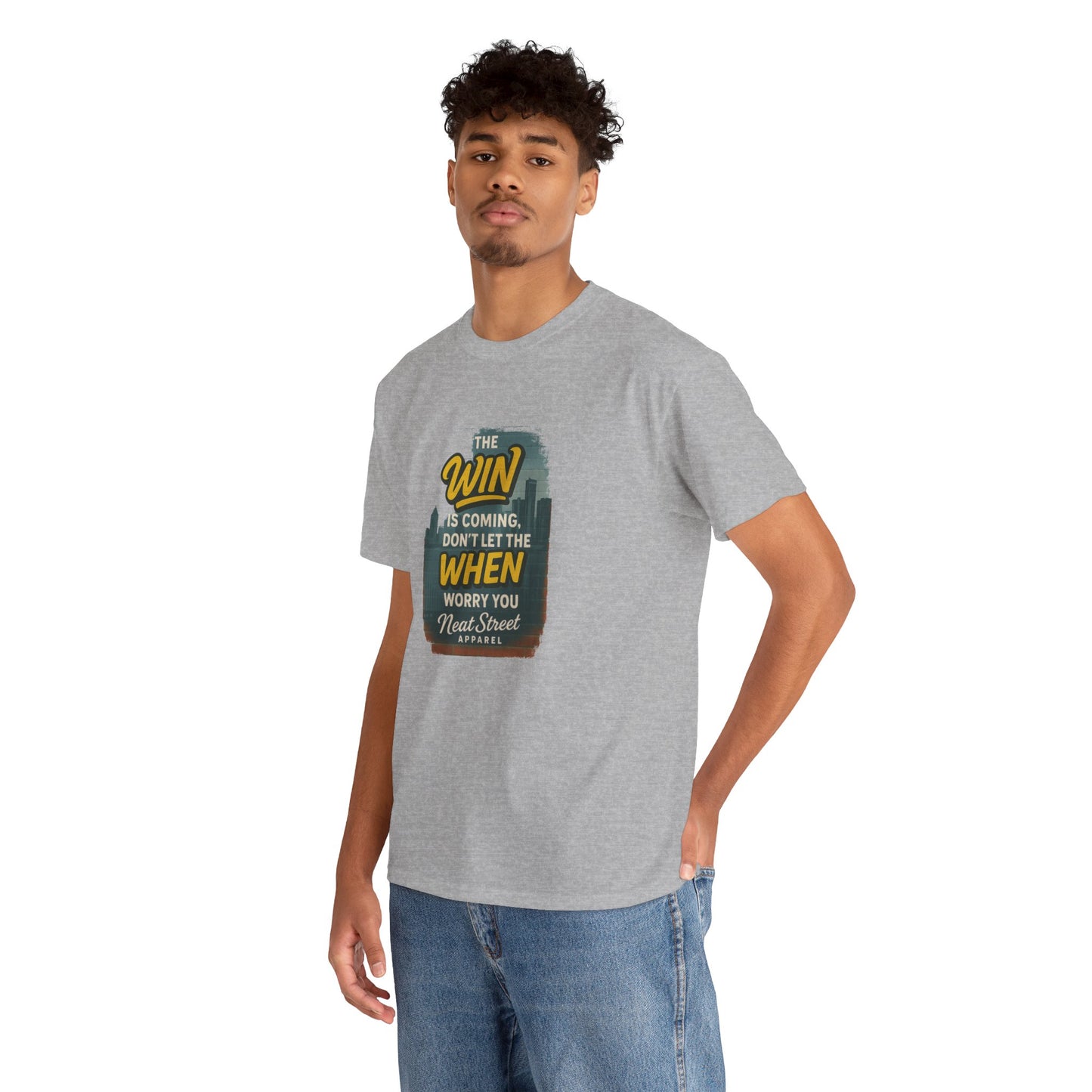 "The Win is Coming" Unisex Heavy Cotton Tee