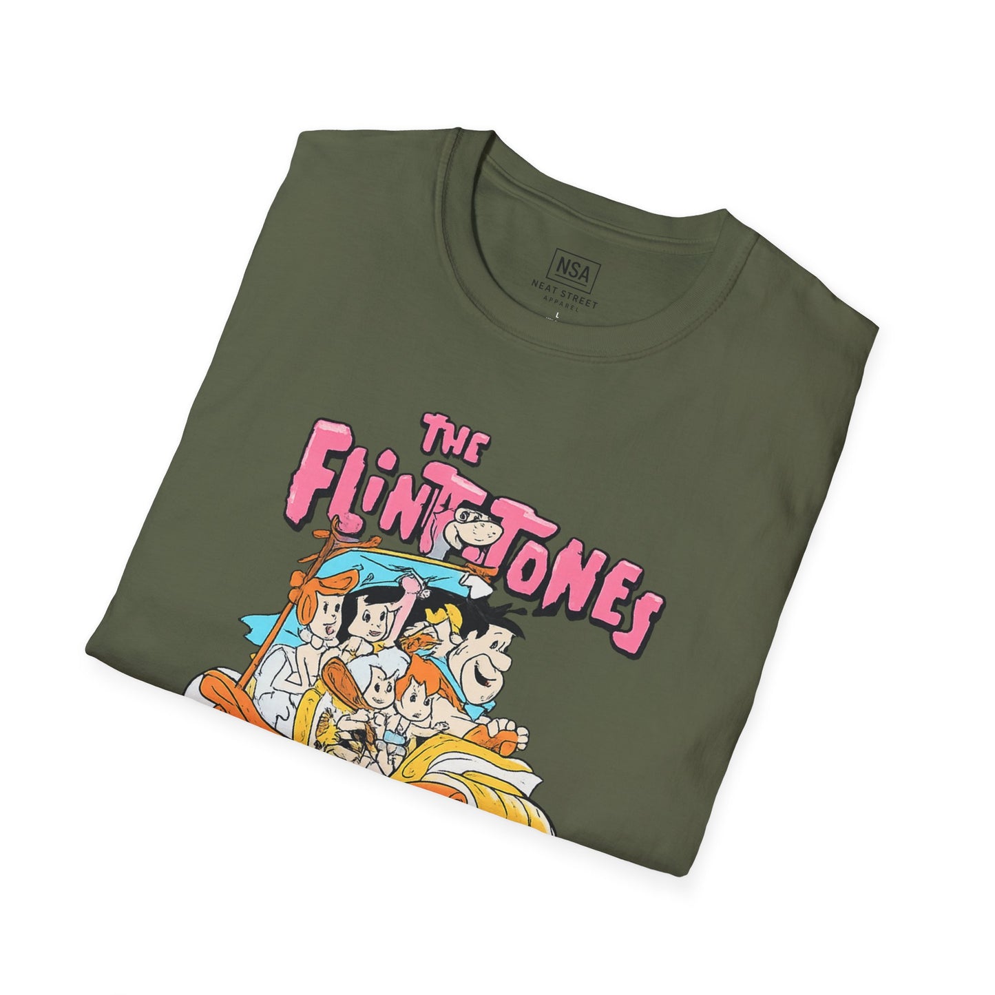 The Flintstones Vintage Cartoon T‑Shirt