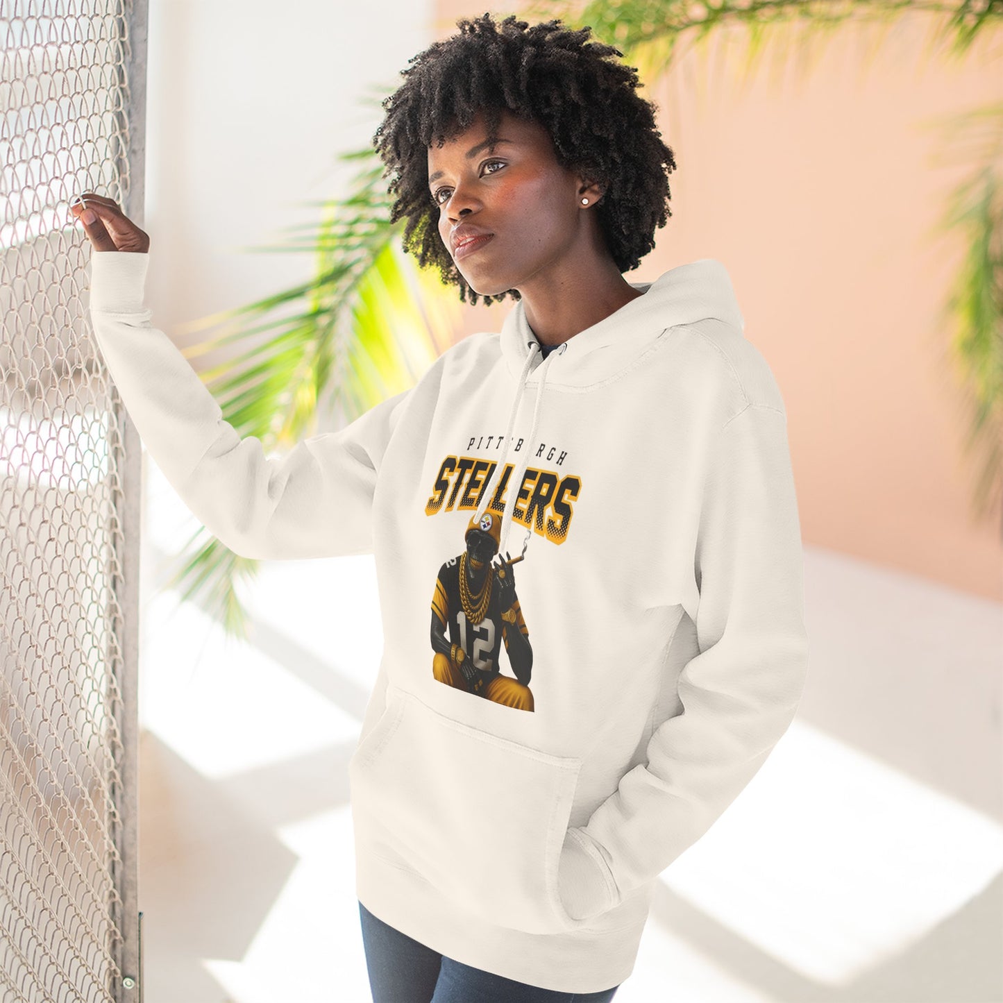 Steelers Graphic Hoodie — Three-Panel Fleece