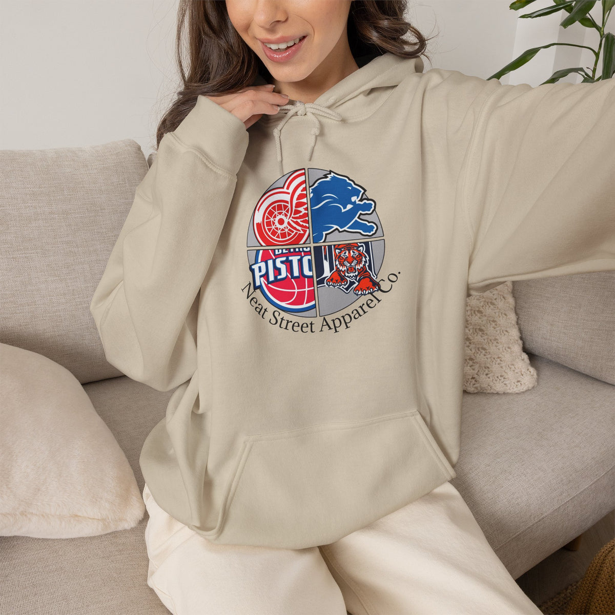 Detroit Sports Mashup Hoodie
