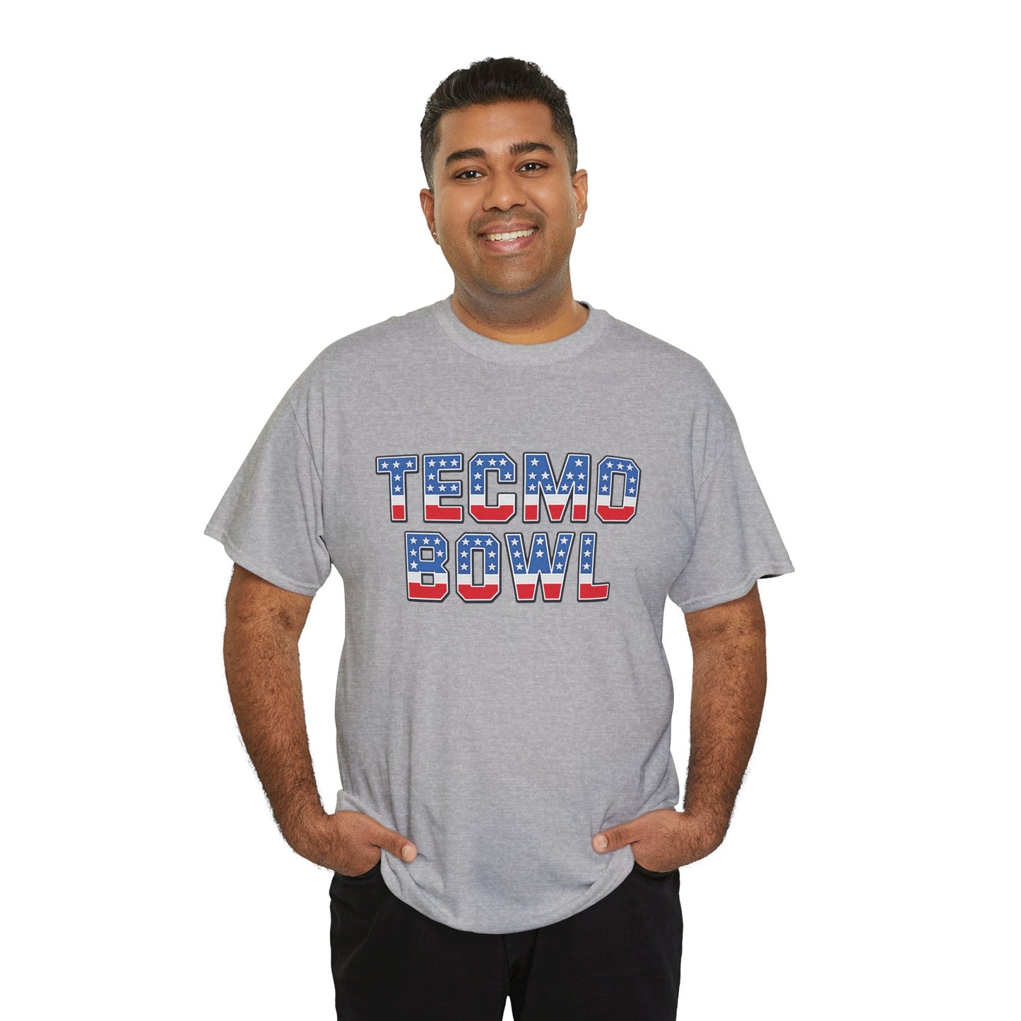 Tecmo Bowl Retro Unisex Heavy Cotton Tee