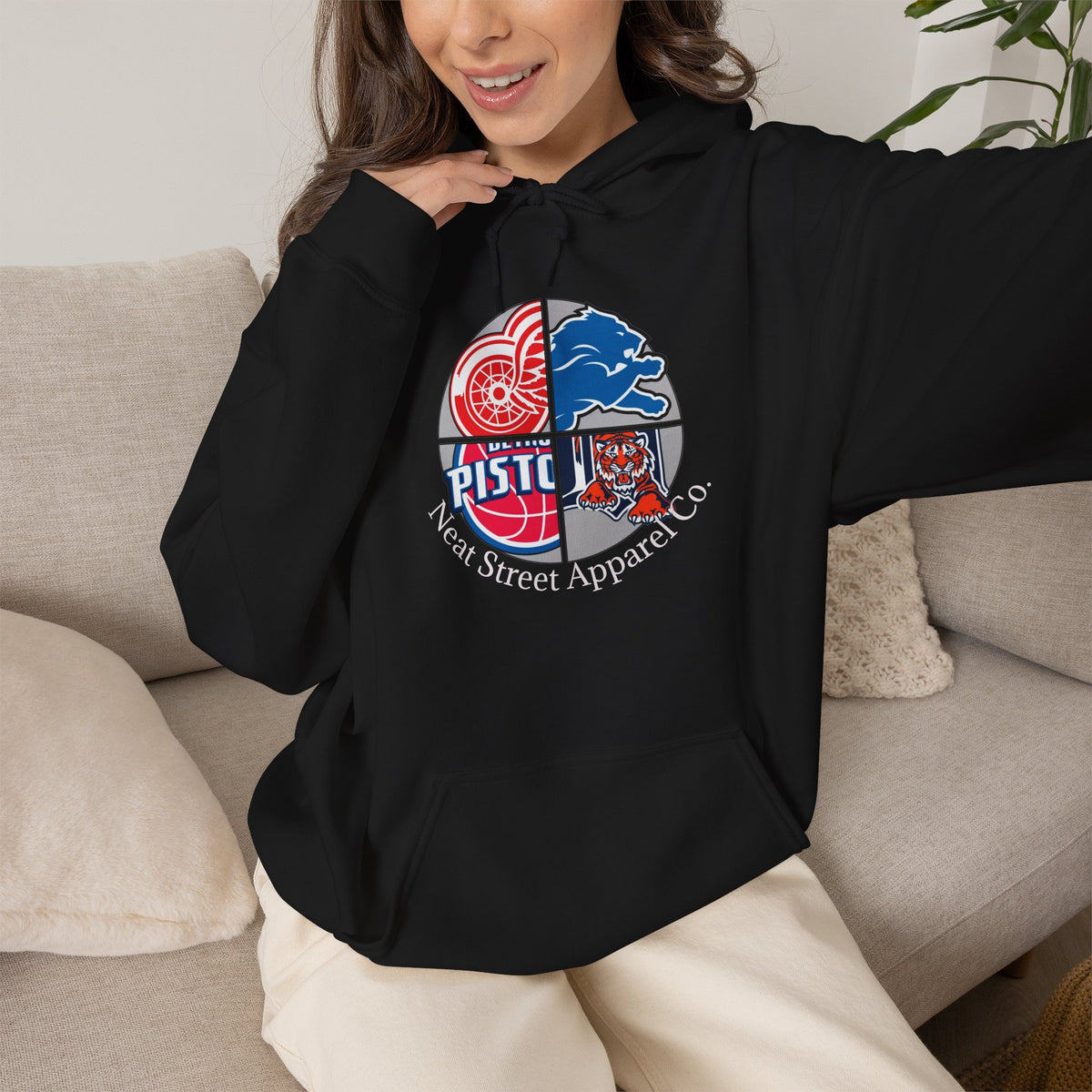 Detroit Sports Mashup Hoodie