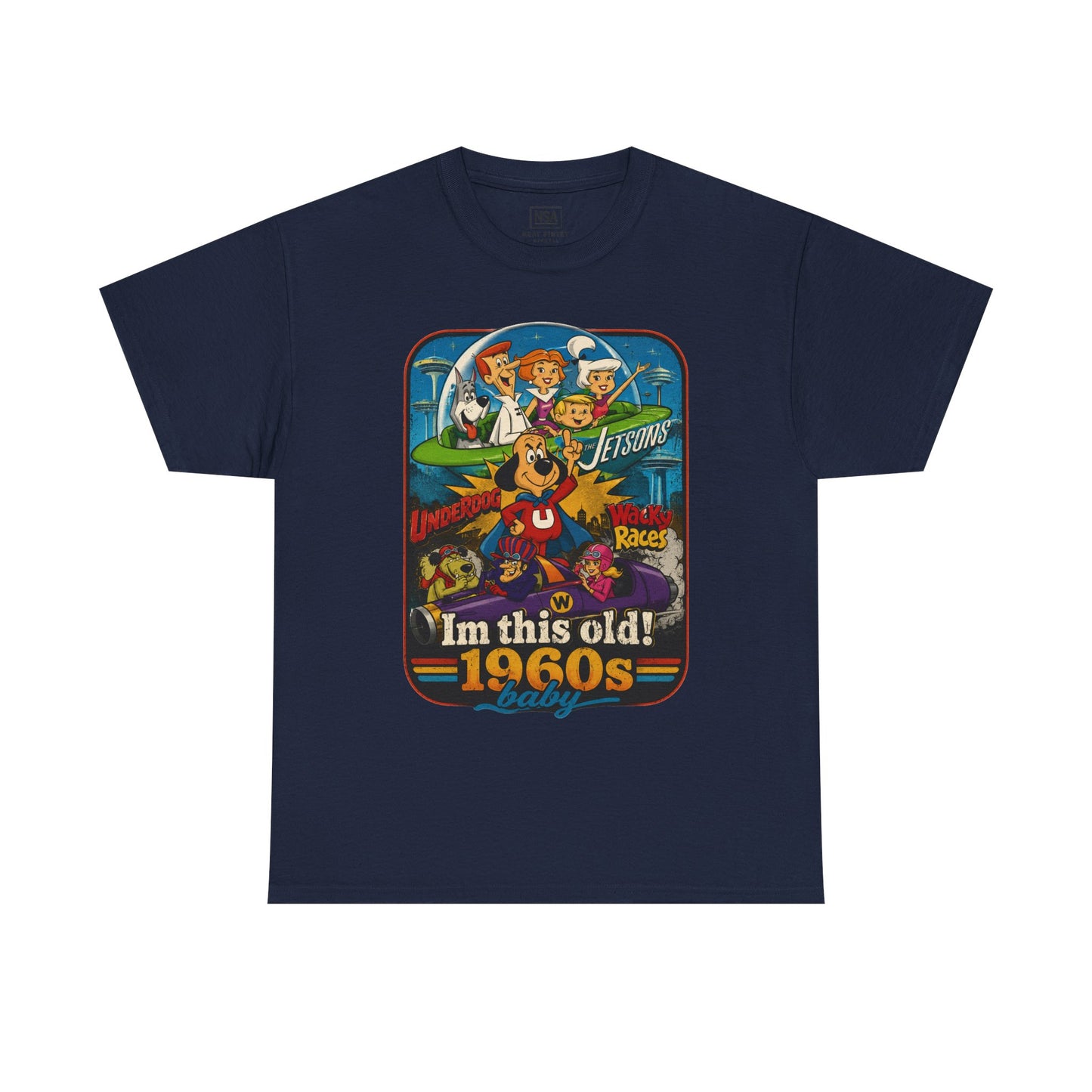 I'm This Old! 1960s Baby T-Shirt