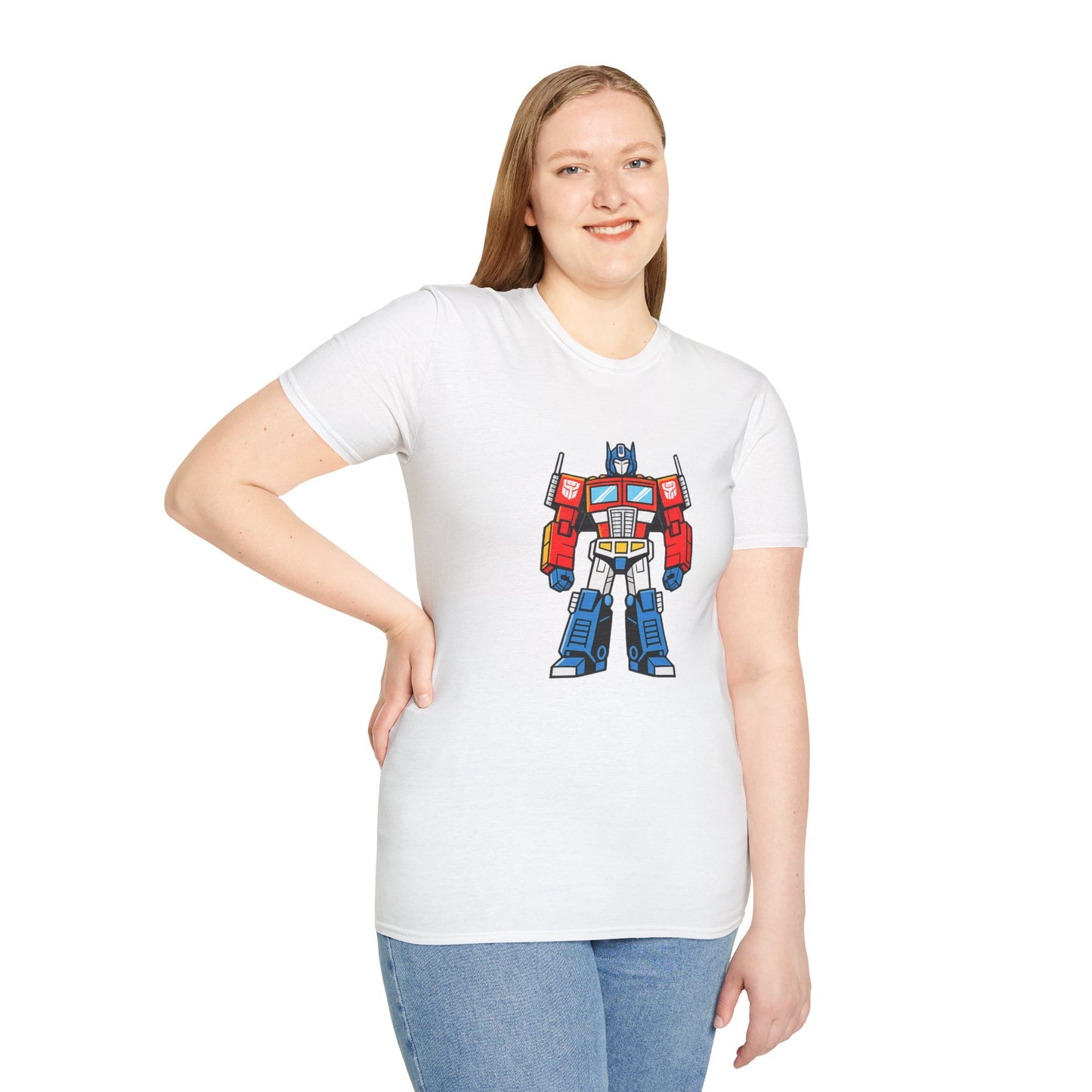 Retro Optimus Prime Graphic T-Shirt