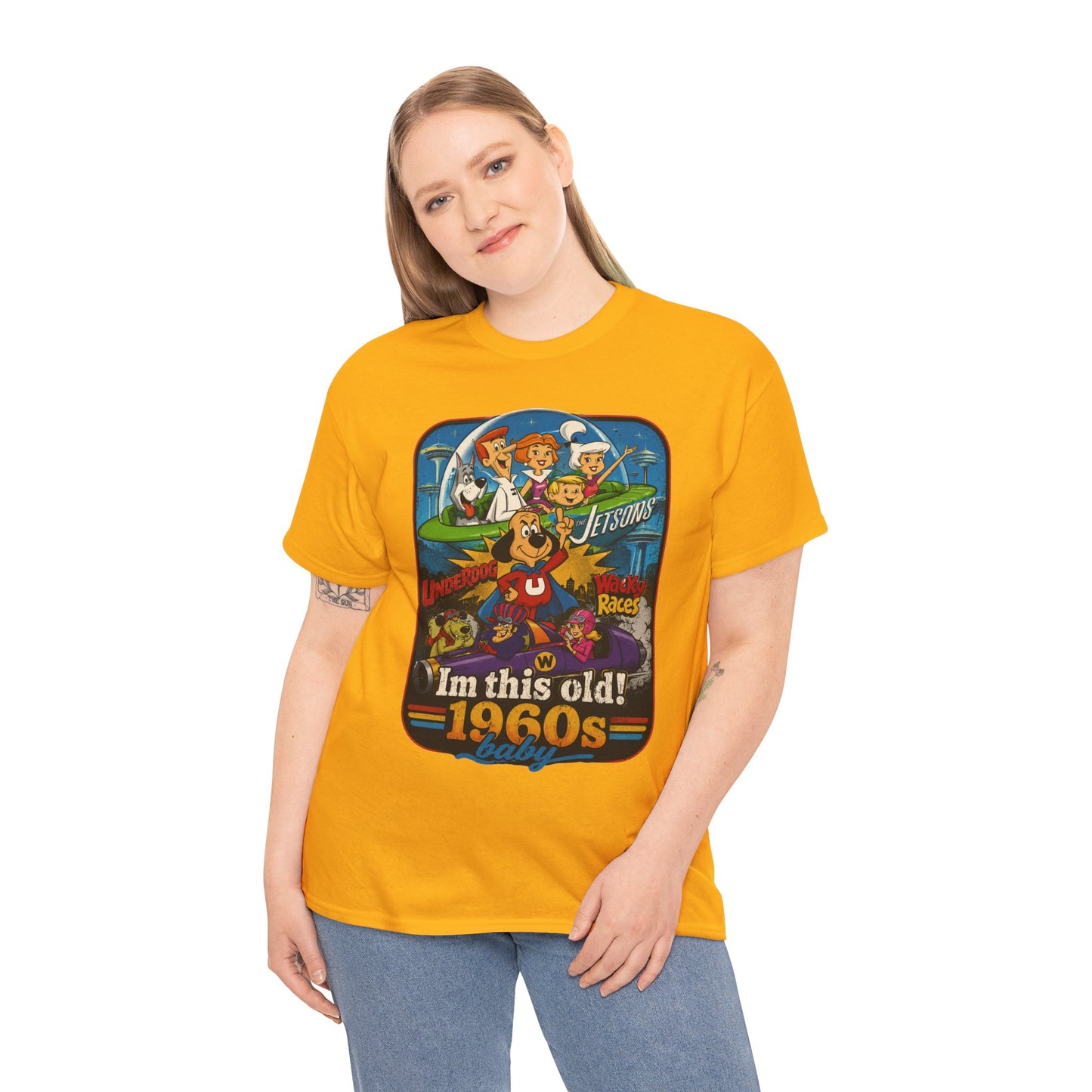 I'm This Old! 1960s Baby T-Shirt