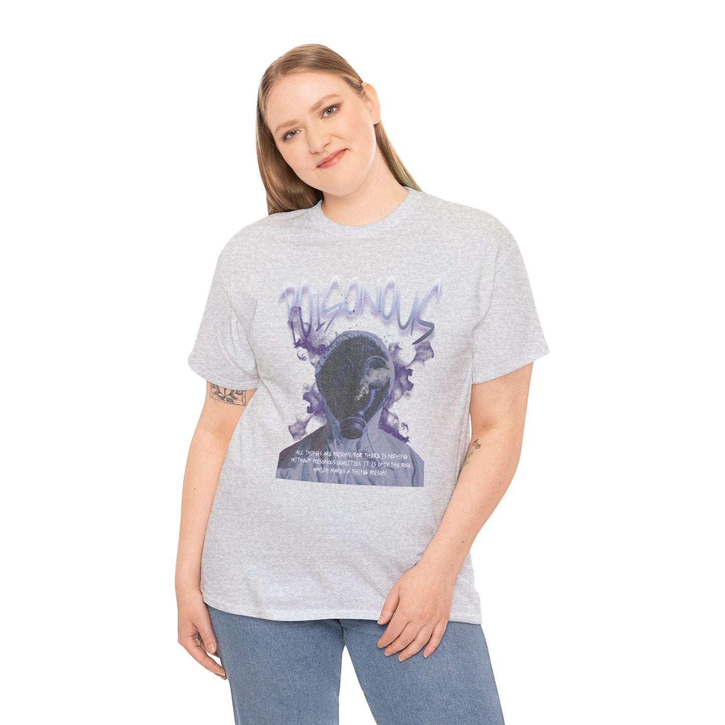 Psychedelic Graphic Unisex Heavy Cotton T-shirt