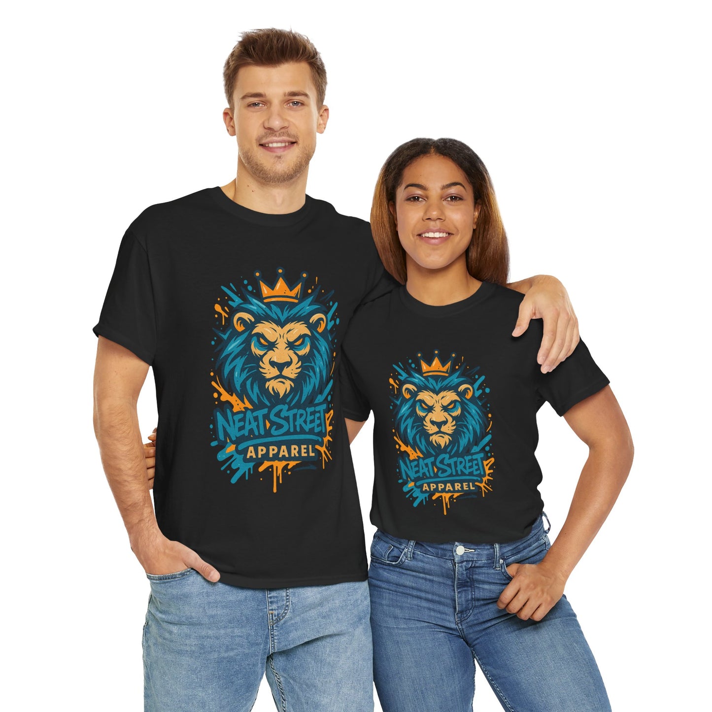 King Lion Graphic Unisex Heavy Cotton Tee