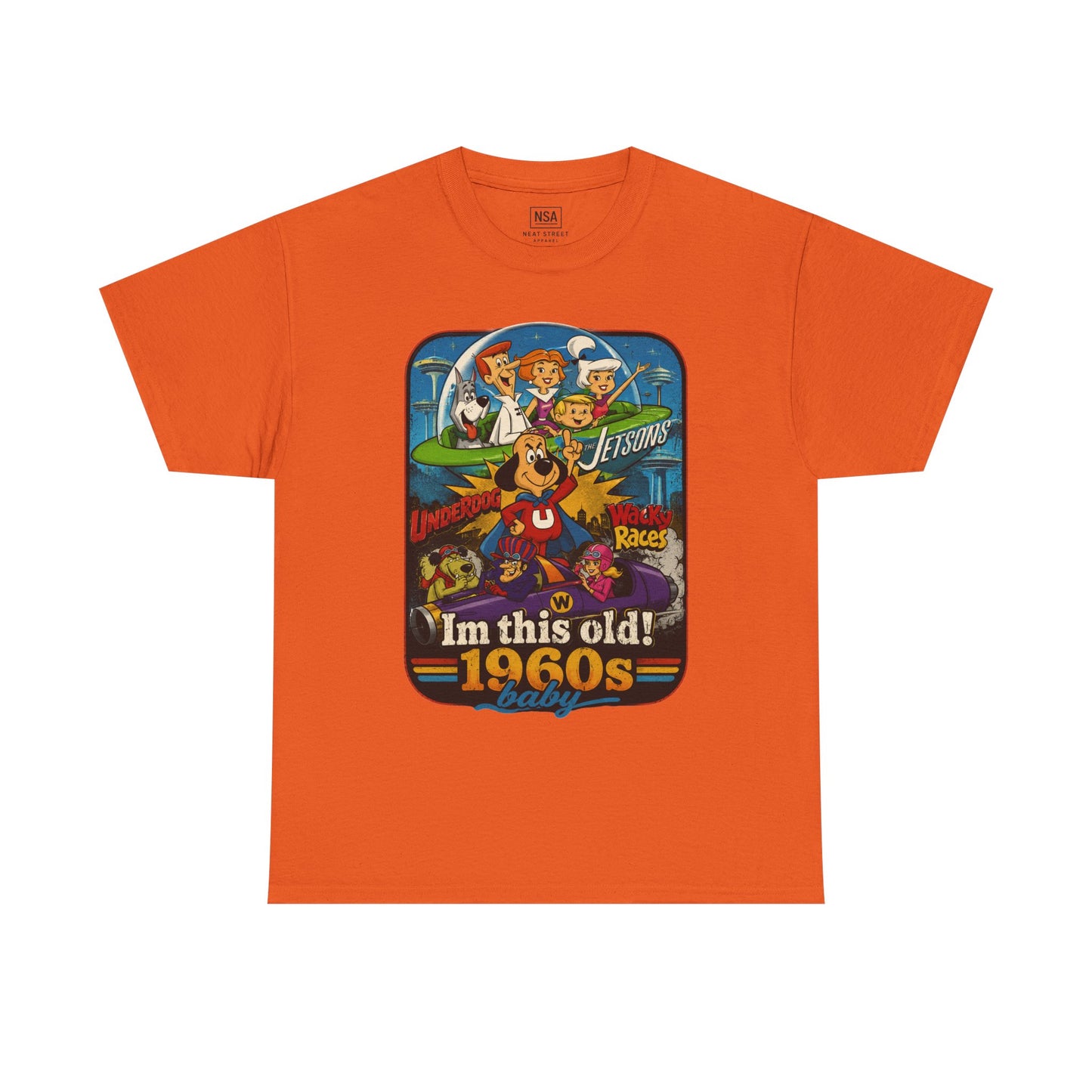 I'm This Old! 1960s Baby T-Shirt