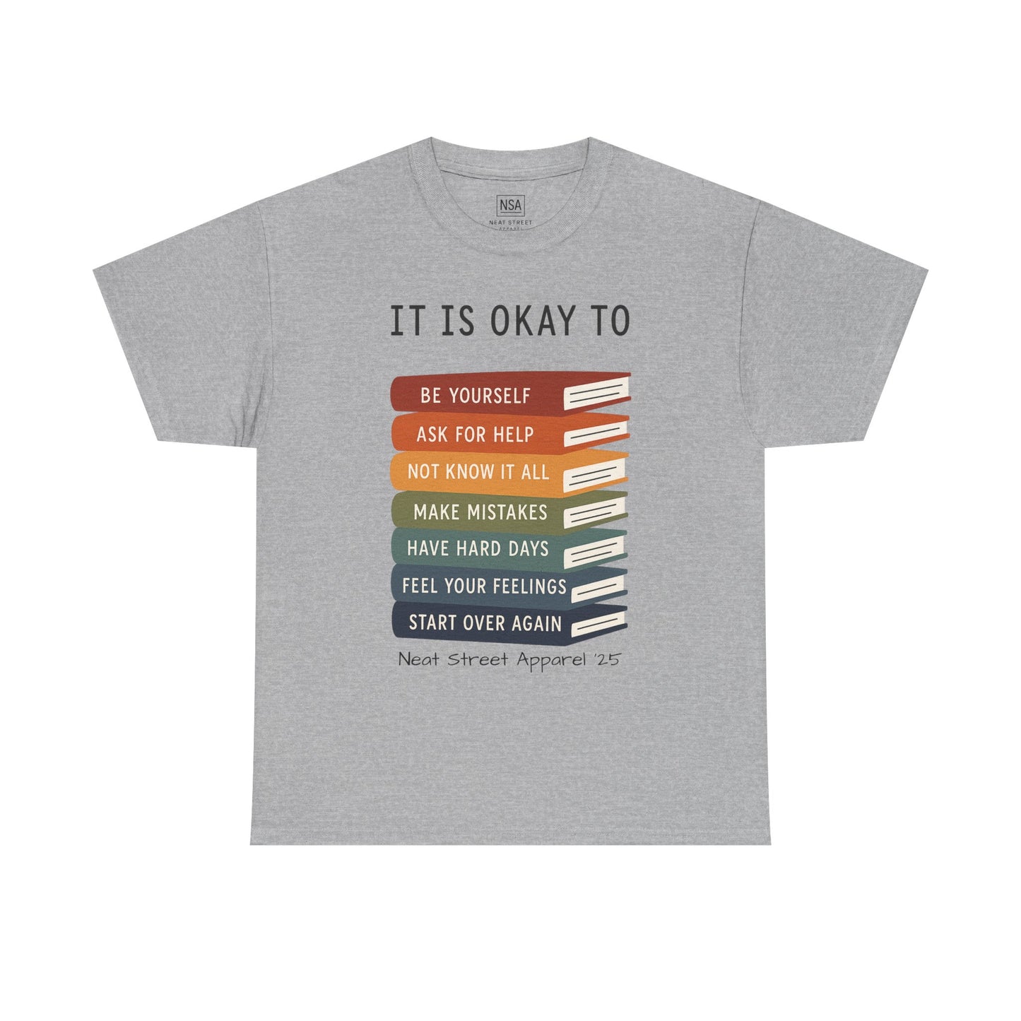 Inspirational Message Cotton Tee
