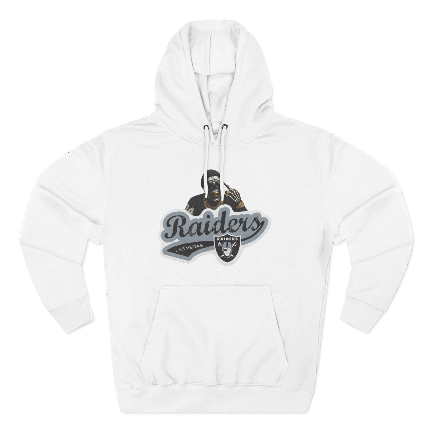 Raiders Fleece Hoodie – Vintage Football Pullover