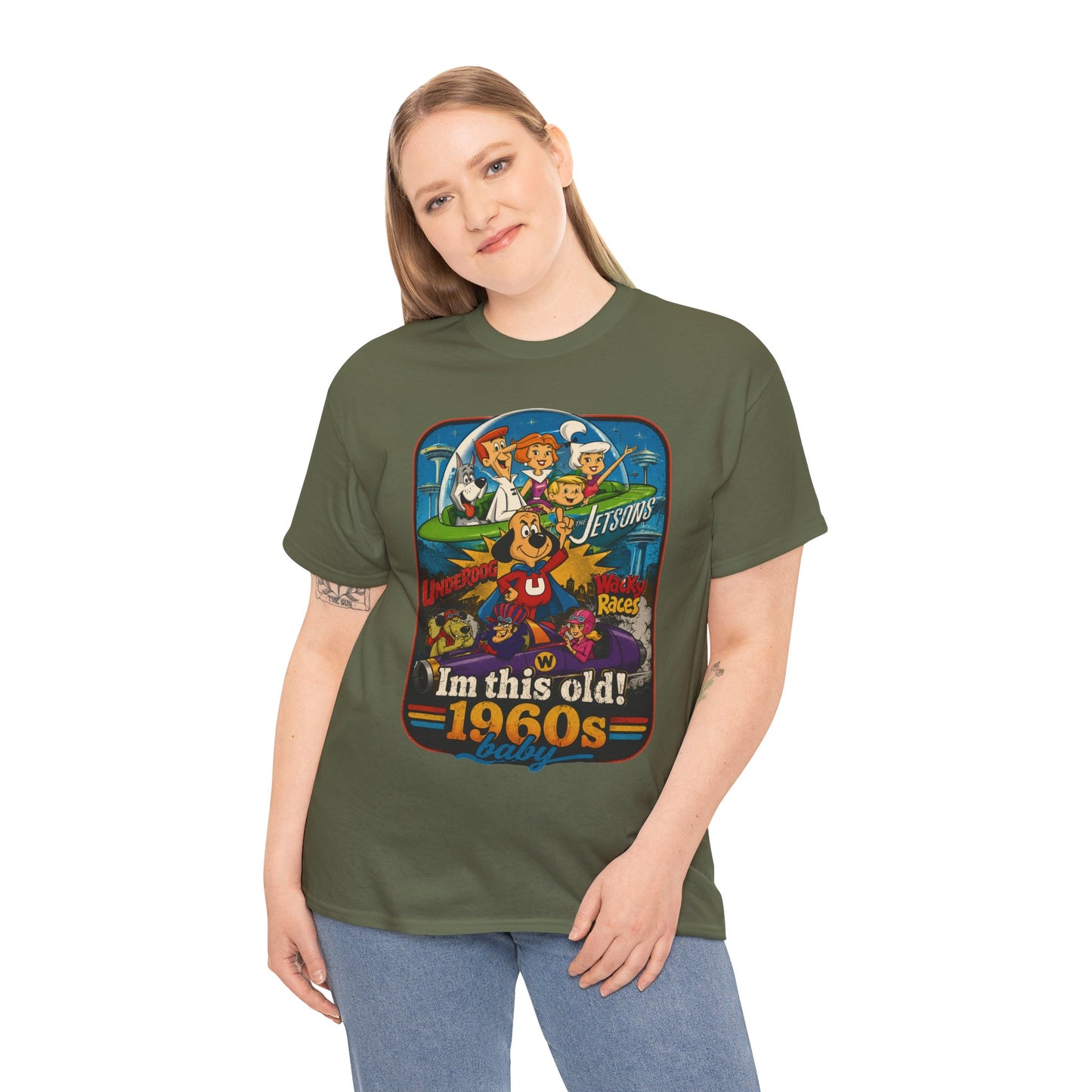 I'm This Old! 1960s Baby T-Shirt