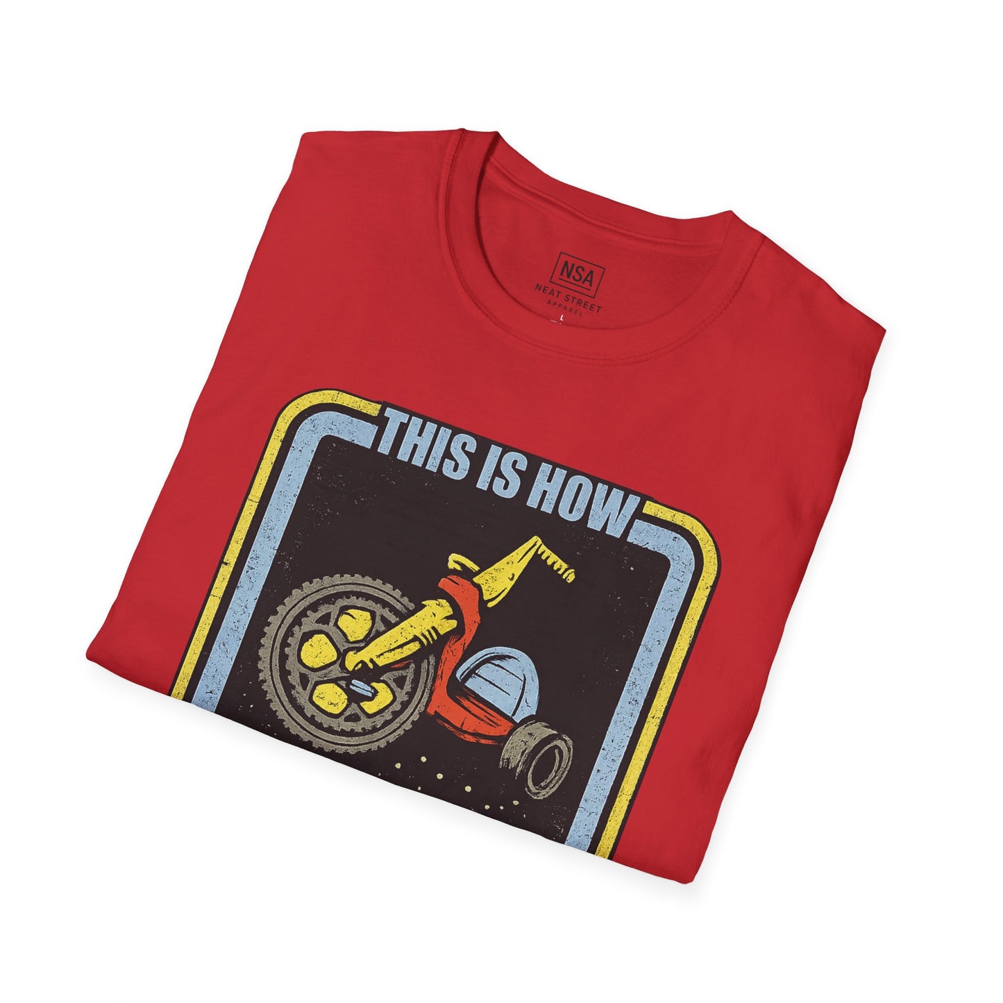 Retro Tricycle Graphic T-Shirt