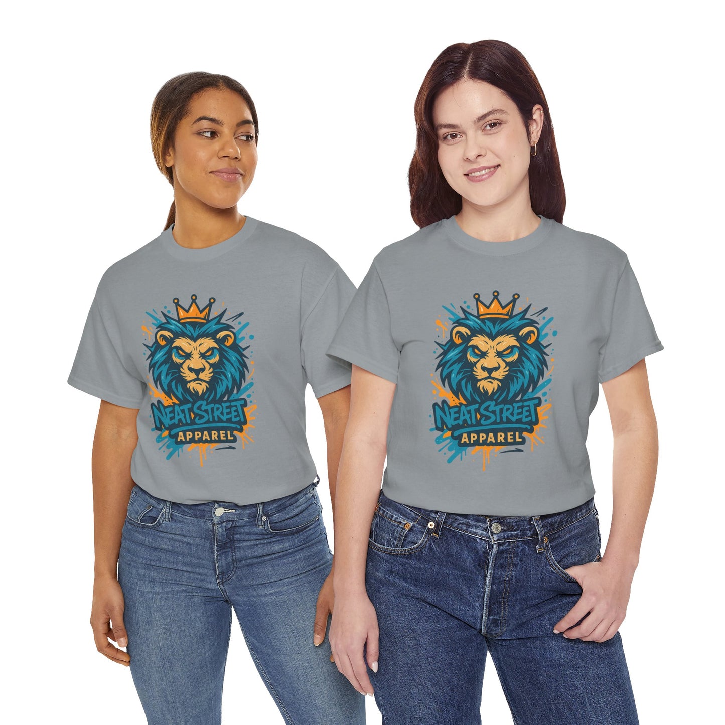 King Lion Graphic Unisex Heavy Cotton Tee