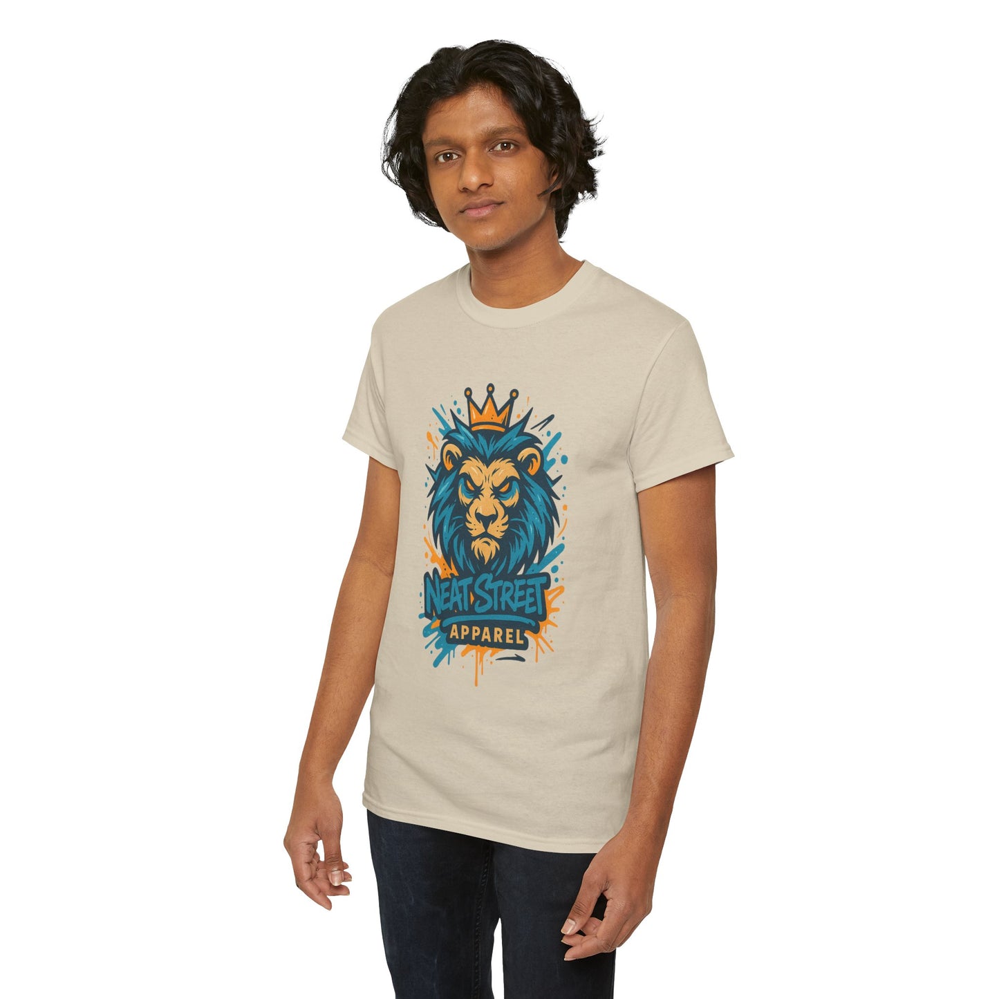 King Lion Graphic Unisex Heavy Cotton Tee