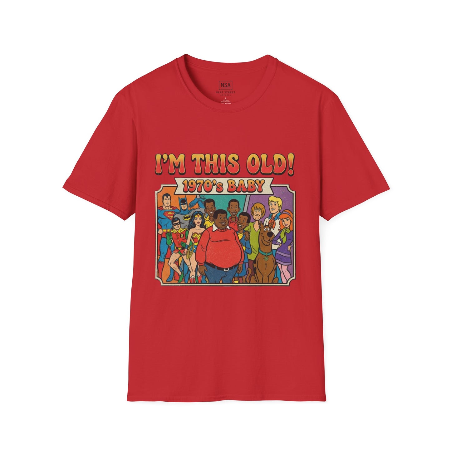 I'm This Old! 1970s Baby T-Shirt