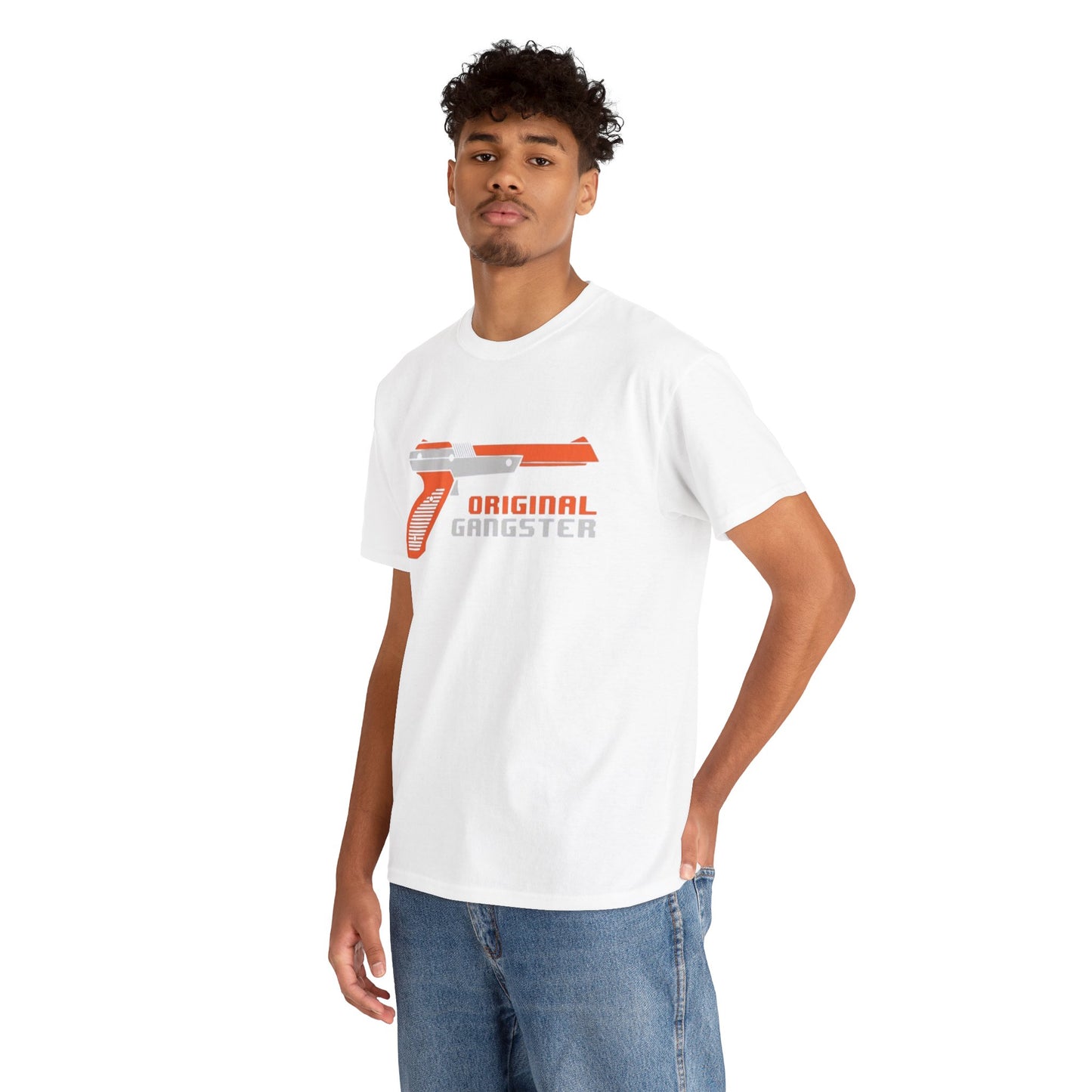 Original Gangster Retro Gaming Unisex Heavy Cotton Tee