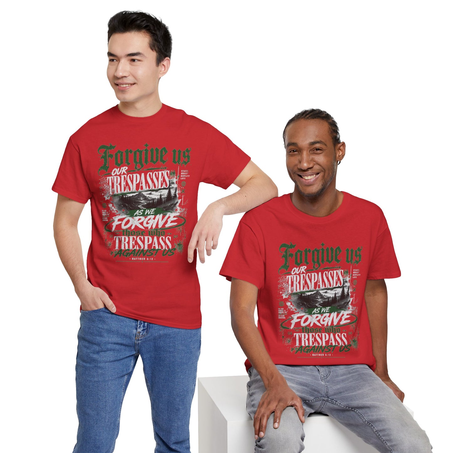 Forgive Us Our Trespasses Graphic T-Shirt