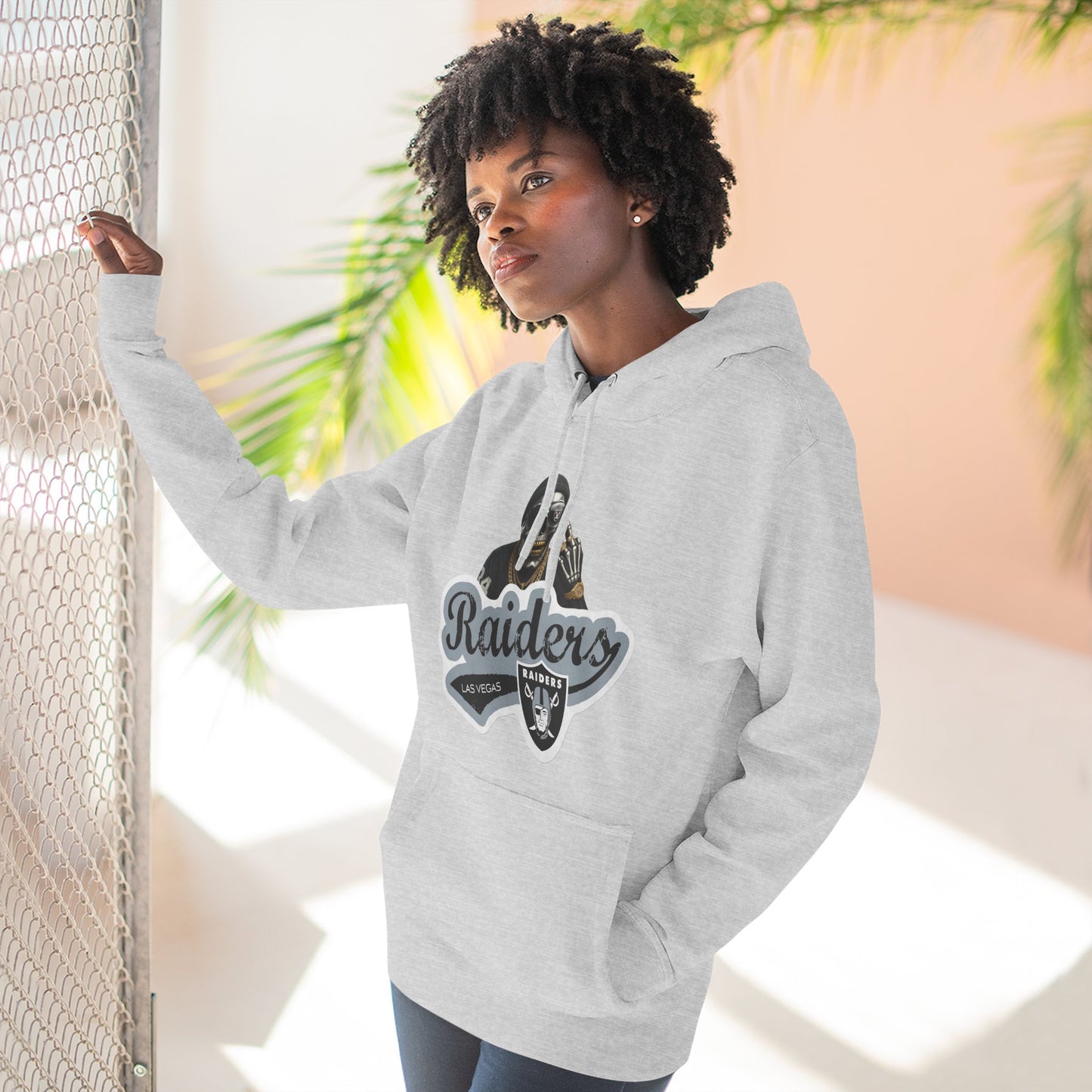 Raiders Fleece Hoodie – Vintage Football Pullover