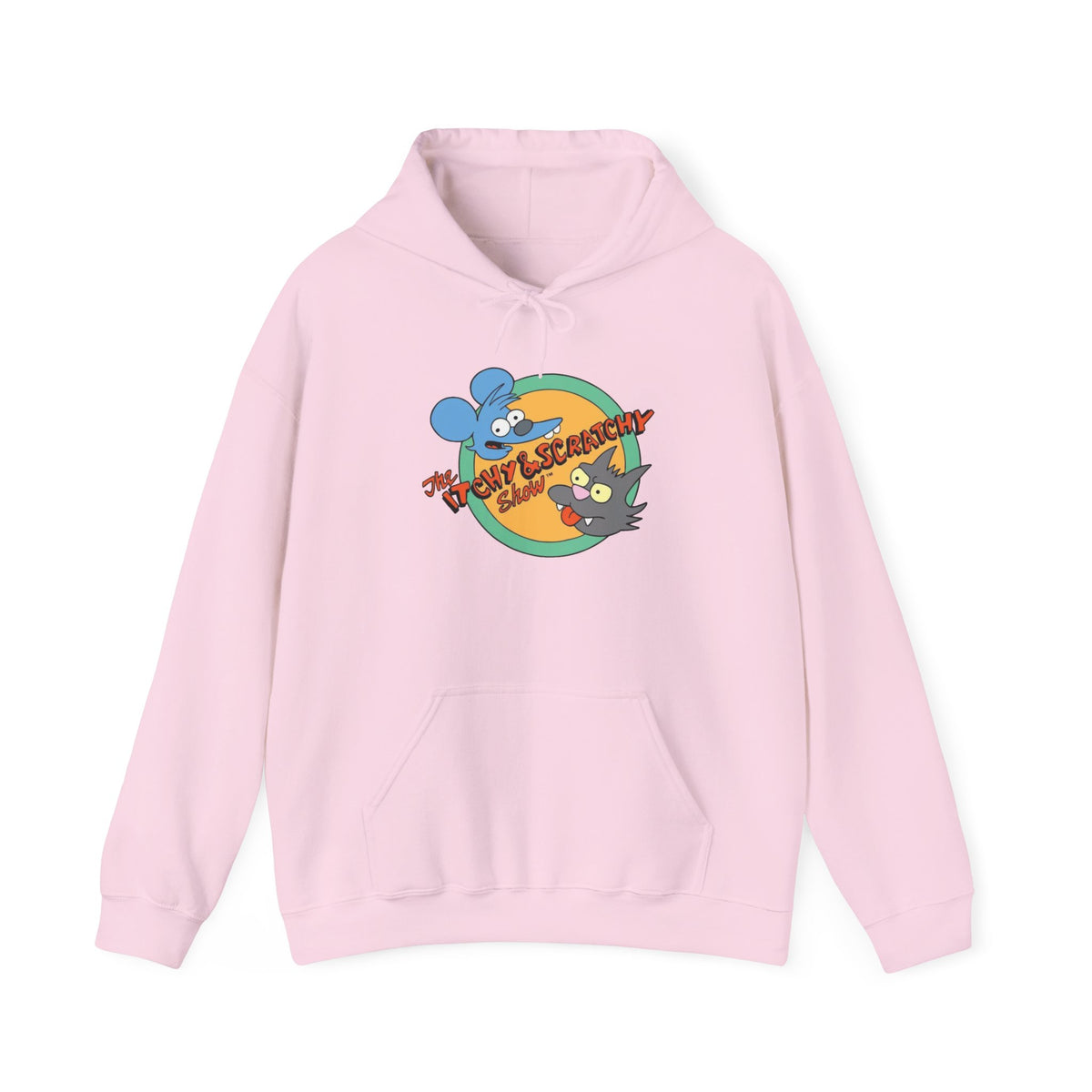 itchy & Scratchy Show - Graphic Pullover Hoodie