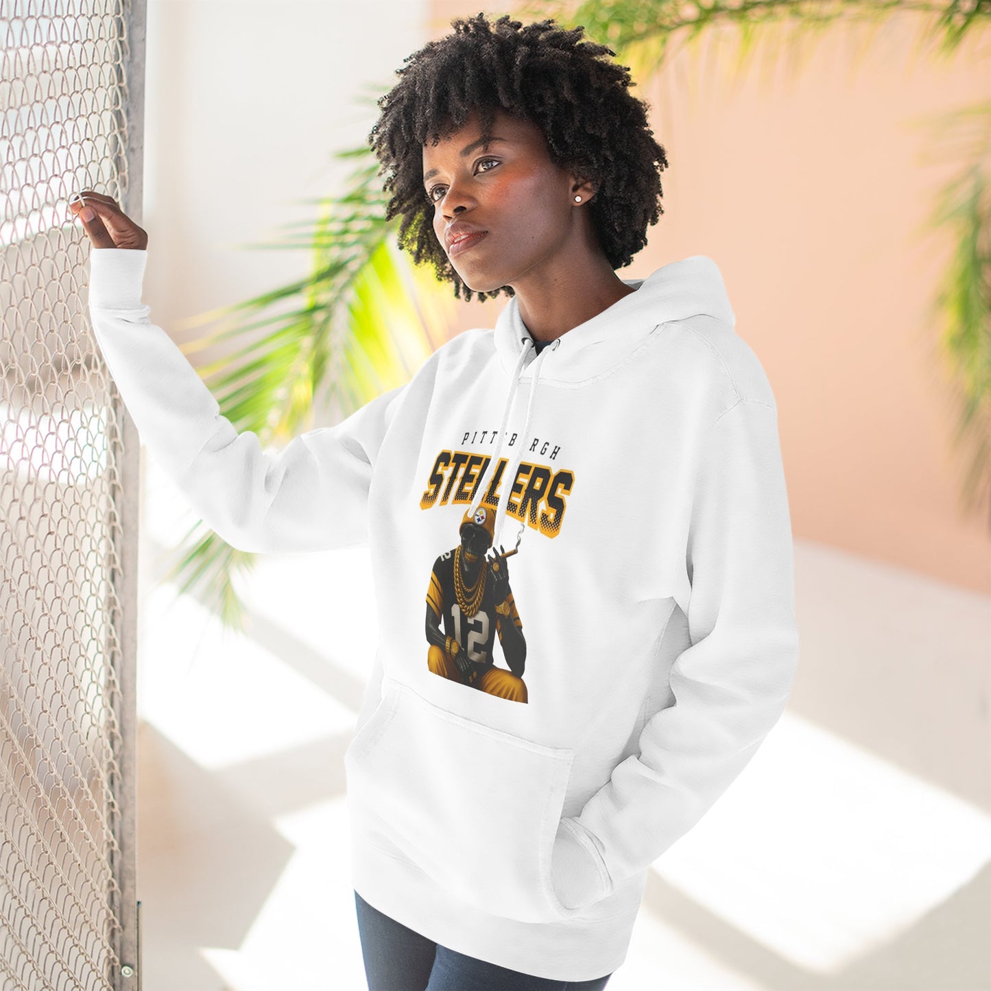 Steelers Graphic Hoodie — Three-Panel Fleece