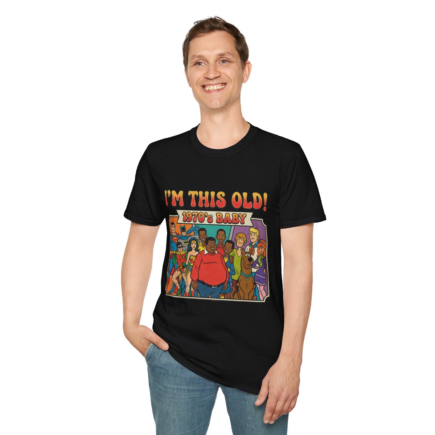 I'm This Old! 1970s Baby T-Shirt