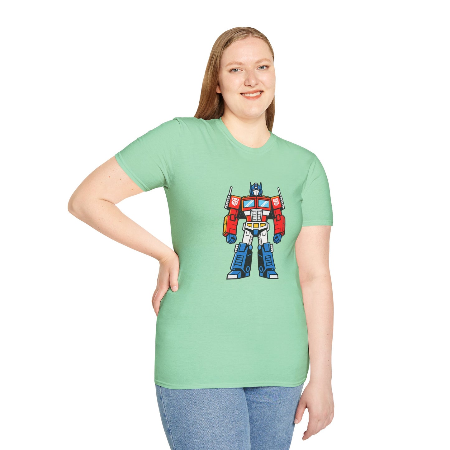 Retro Optimus Prime Graphic T-Shirt