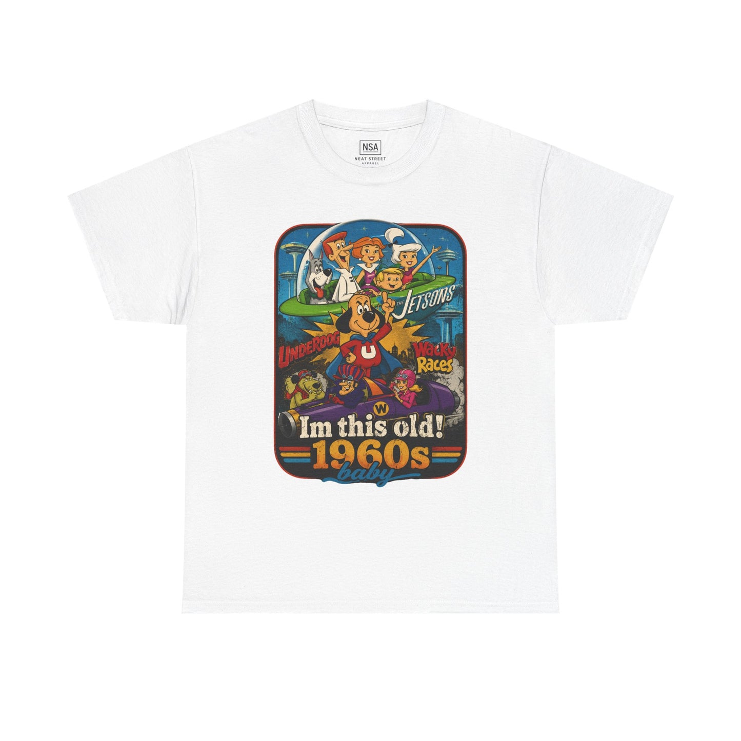 I'm This Old! 1960s Baby T-Shirt