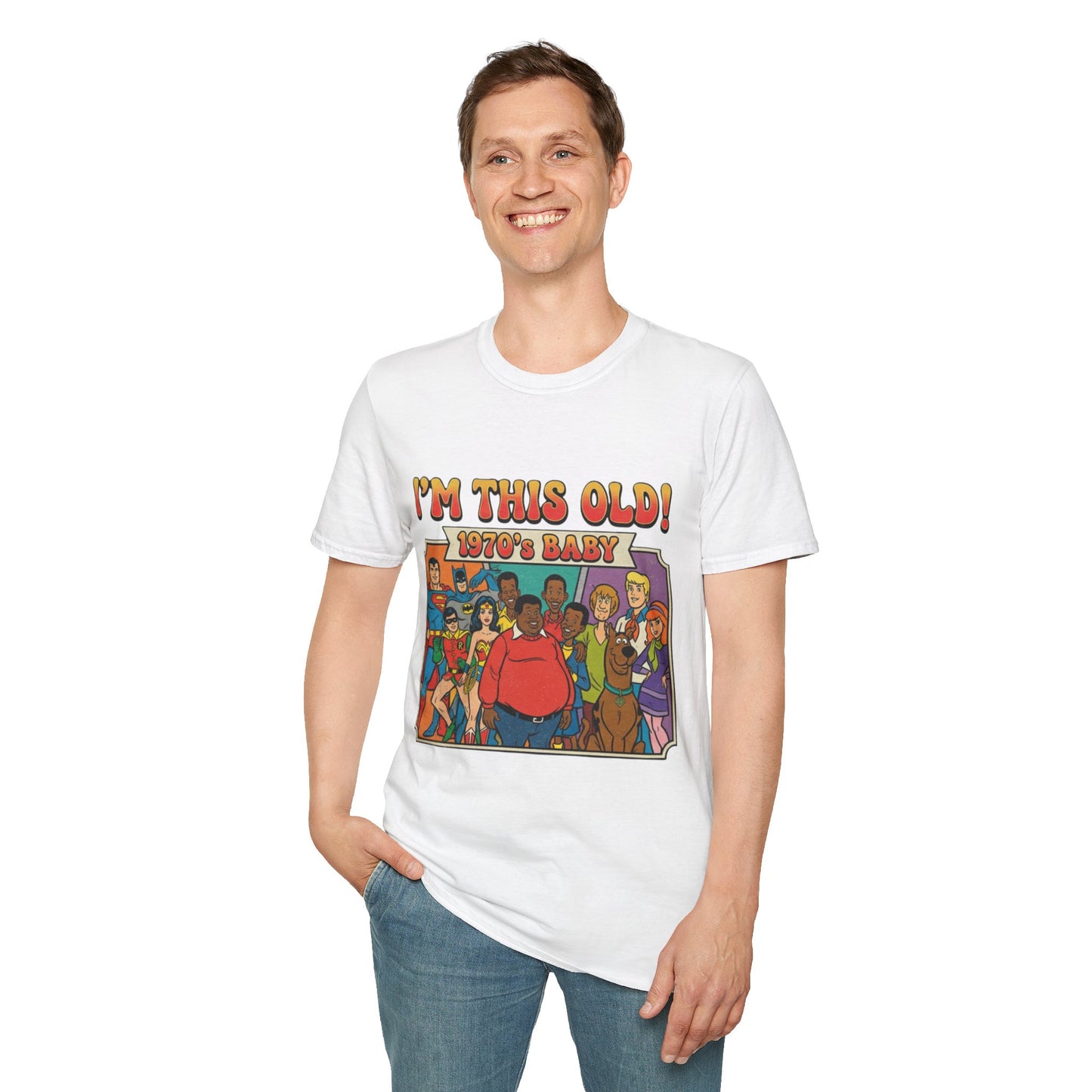 I'm This Old! 1970s Baby T-Shirt