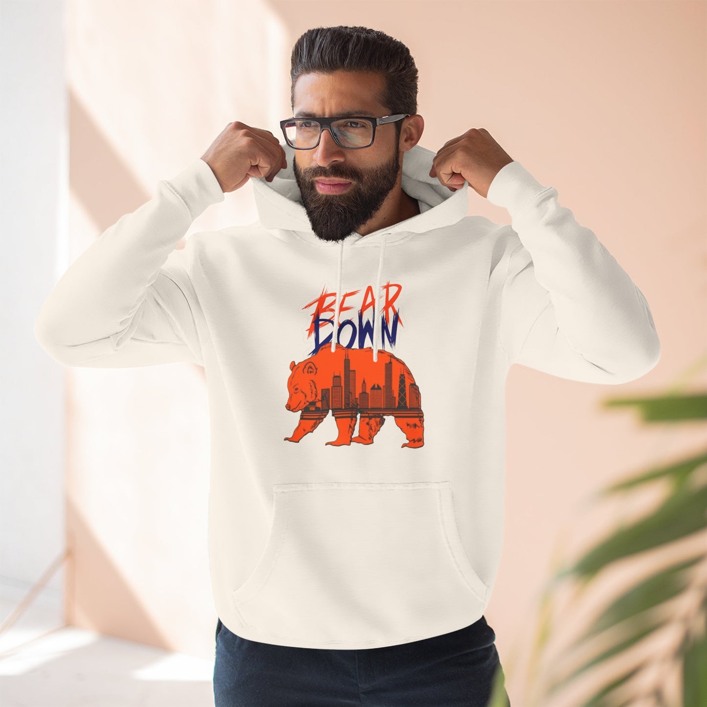 Bear Down Cityscape Hoodie — Chicago Bears Pullover