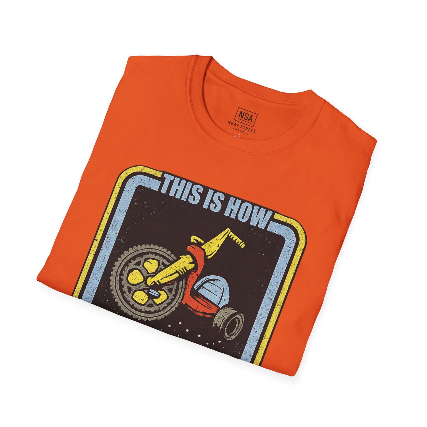 Retro Tricycle Graphic T-Shirt