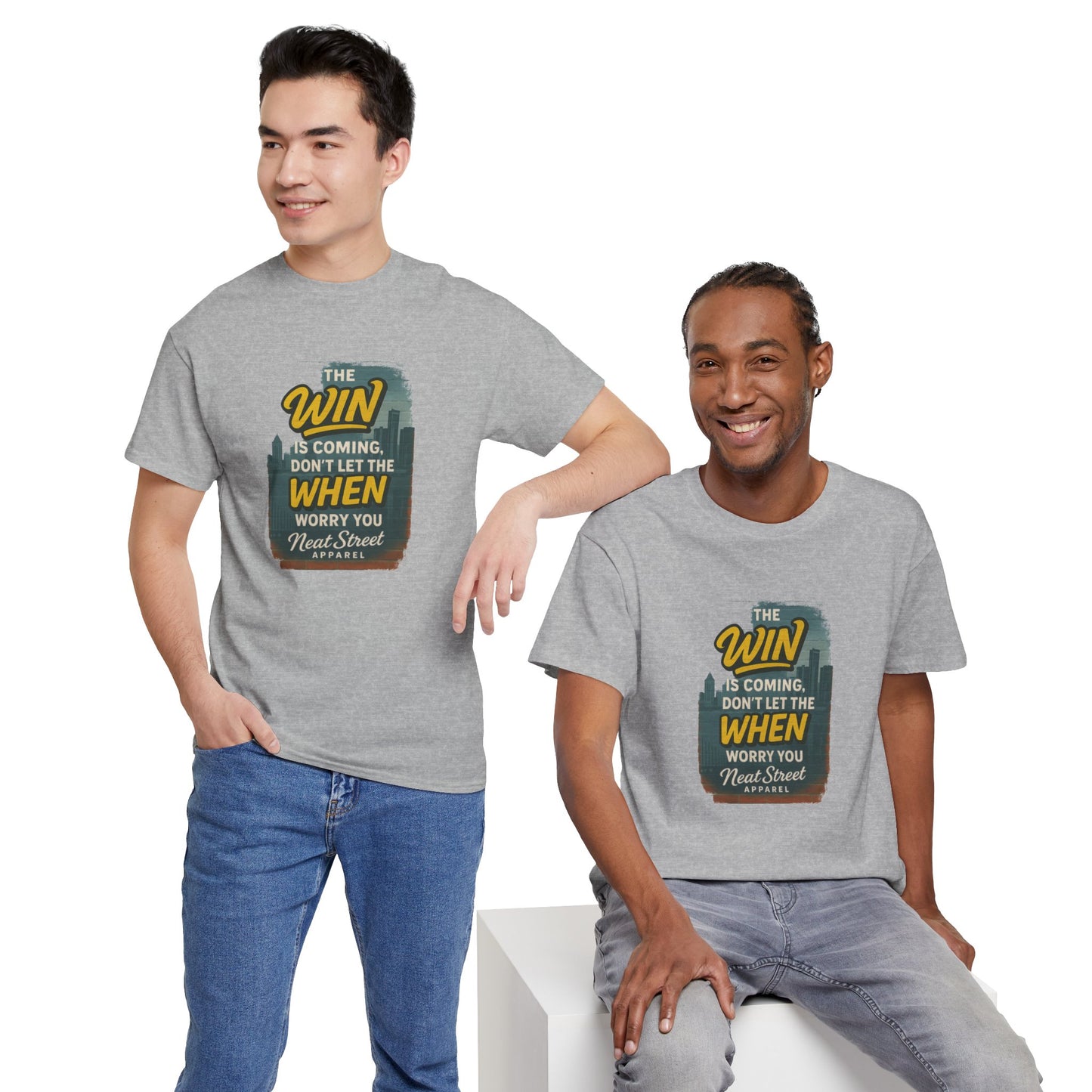 "The Win is Coming" Unisex Heavy Cotton Tee