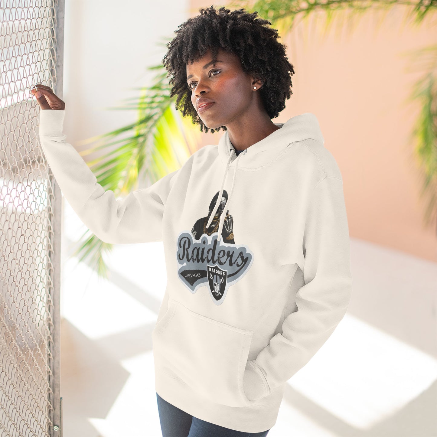 Raiders Fleece Hoodie – Vintage Football Pullover
