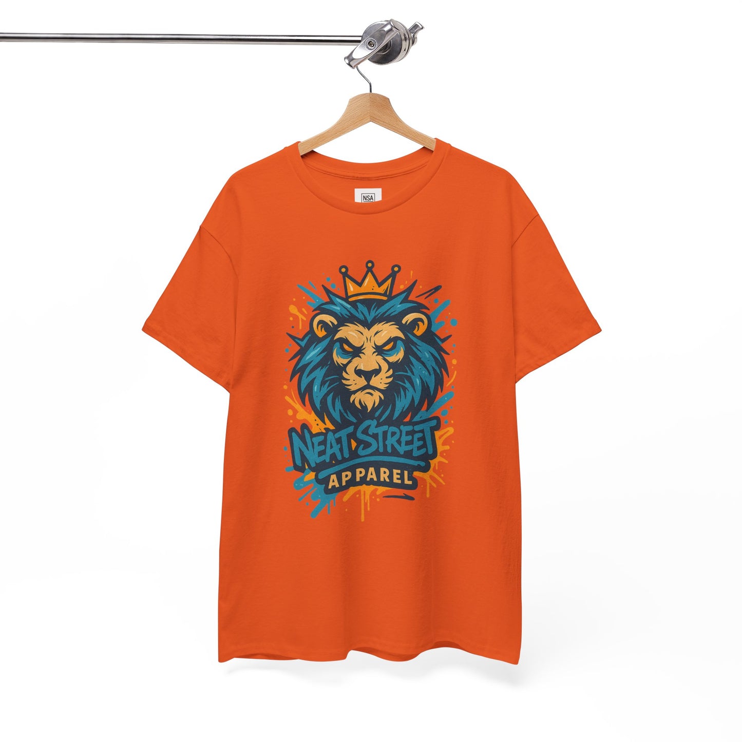King Lion Graphic Unisex Heavy Cotton Tee