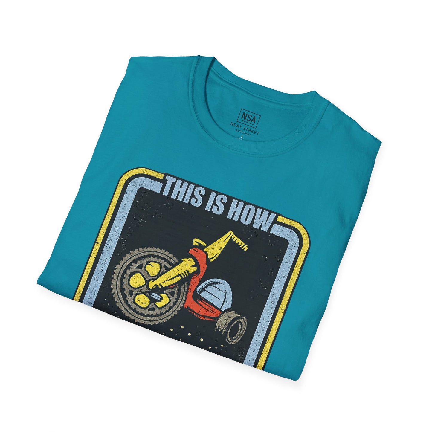 Retro Tricycle Graphic T-Shirt