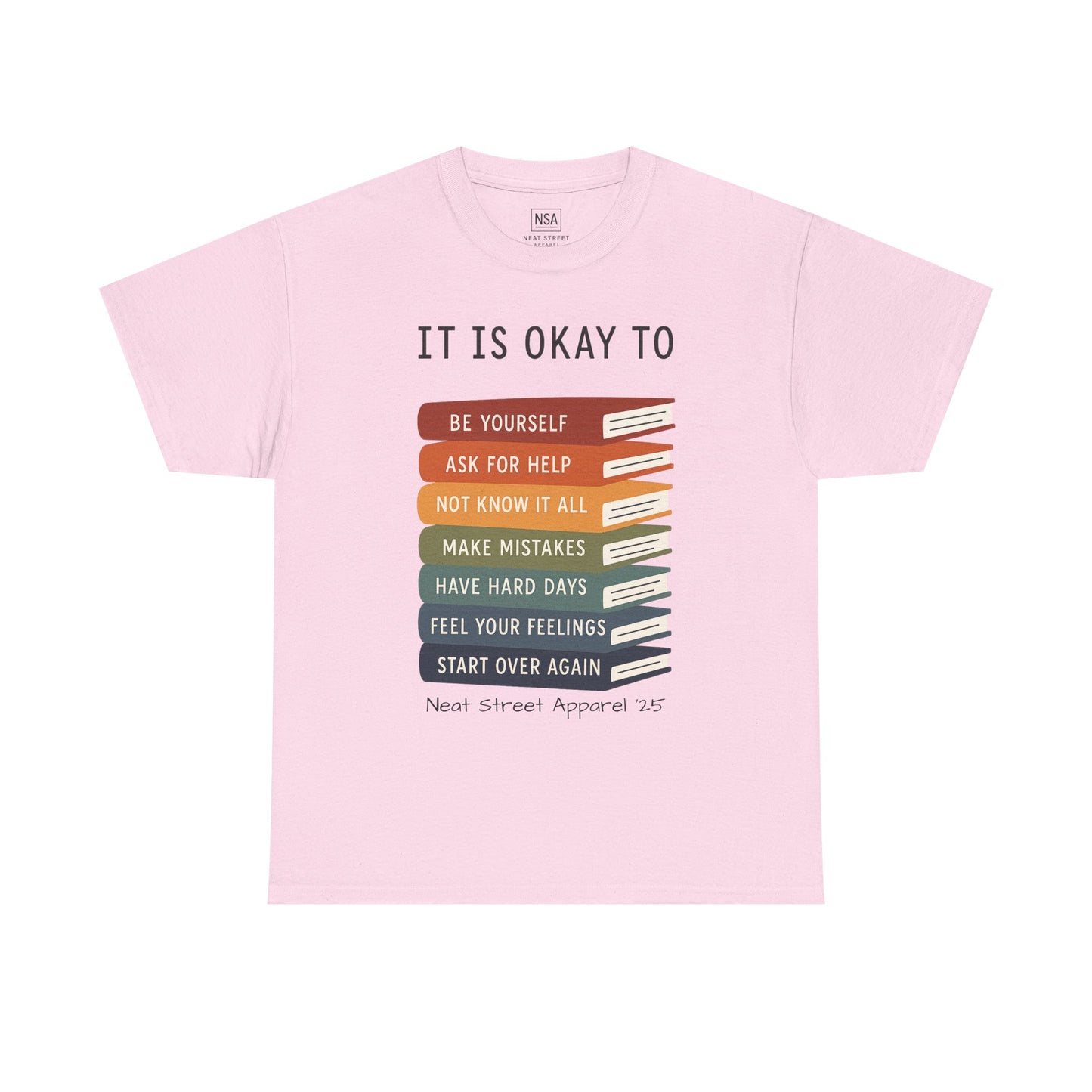 Inspirational Message Cotton Tee