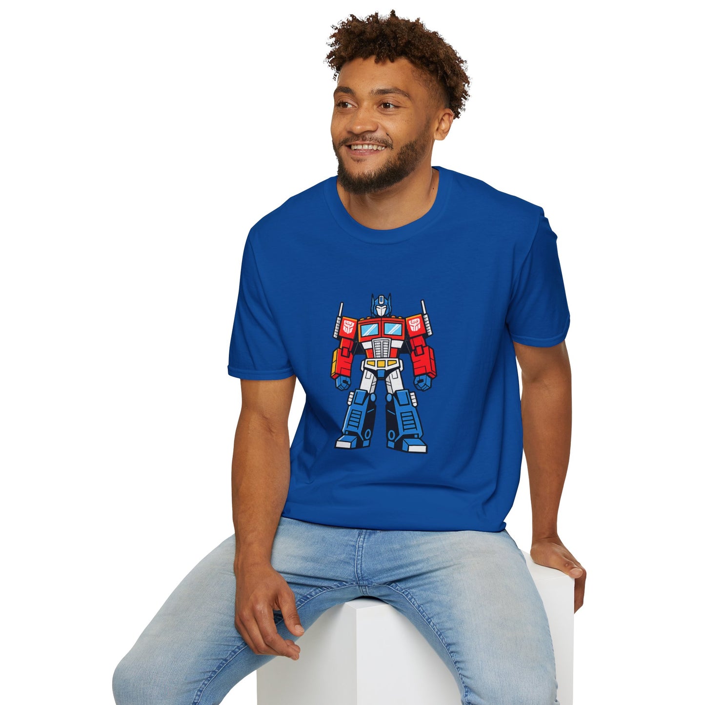 Retro Optimus Prime Graphic T-Shirt