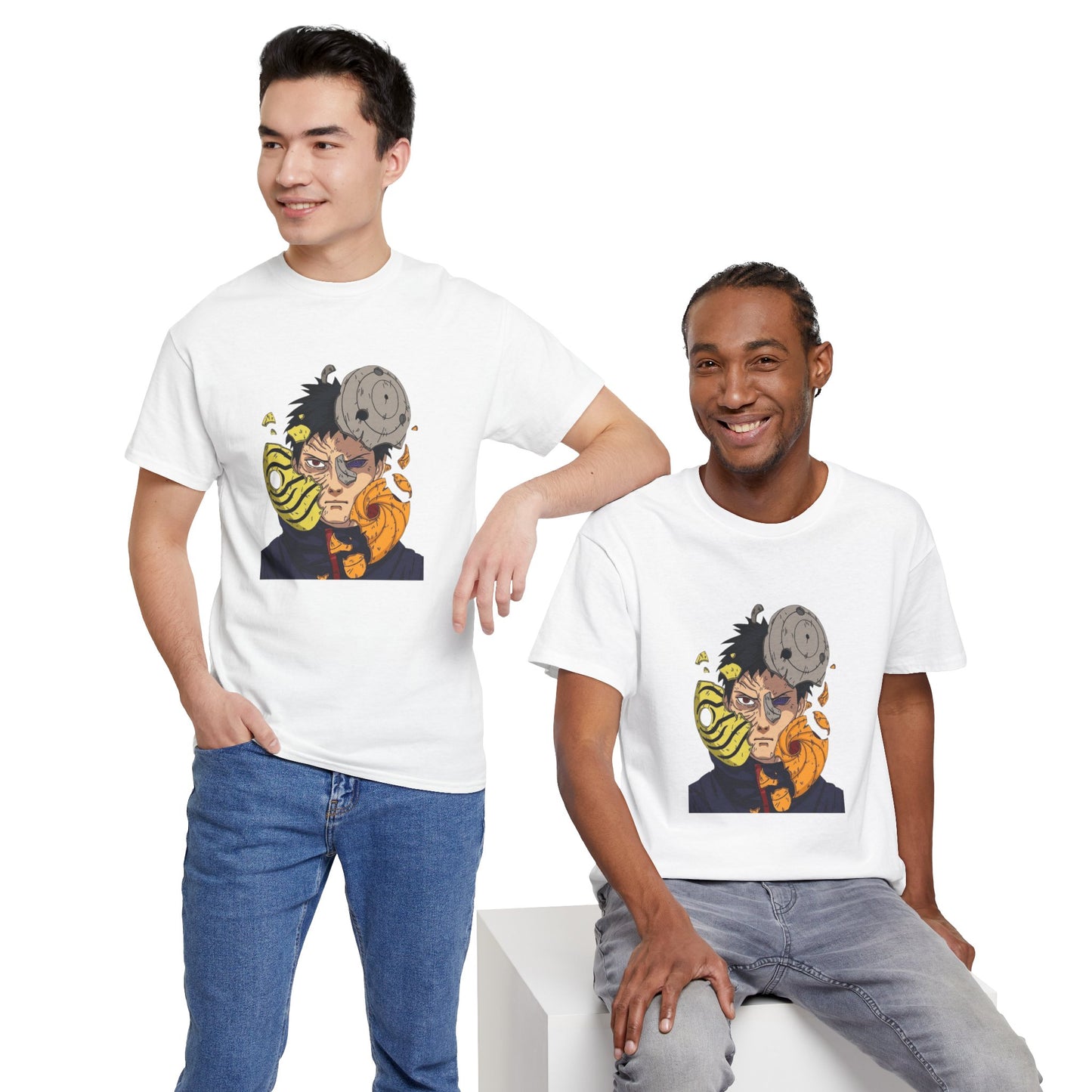 Obito Anime Unisex Heavy Cotton Tee