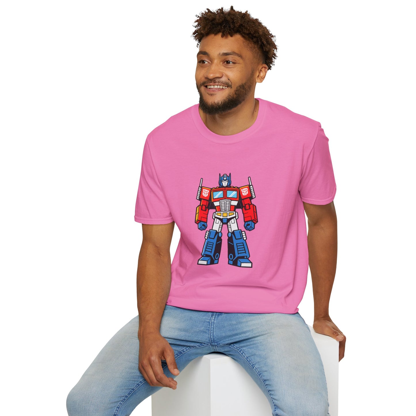 Retro Optimus Prime Graphic T-Shirt