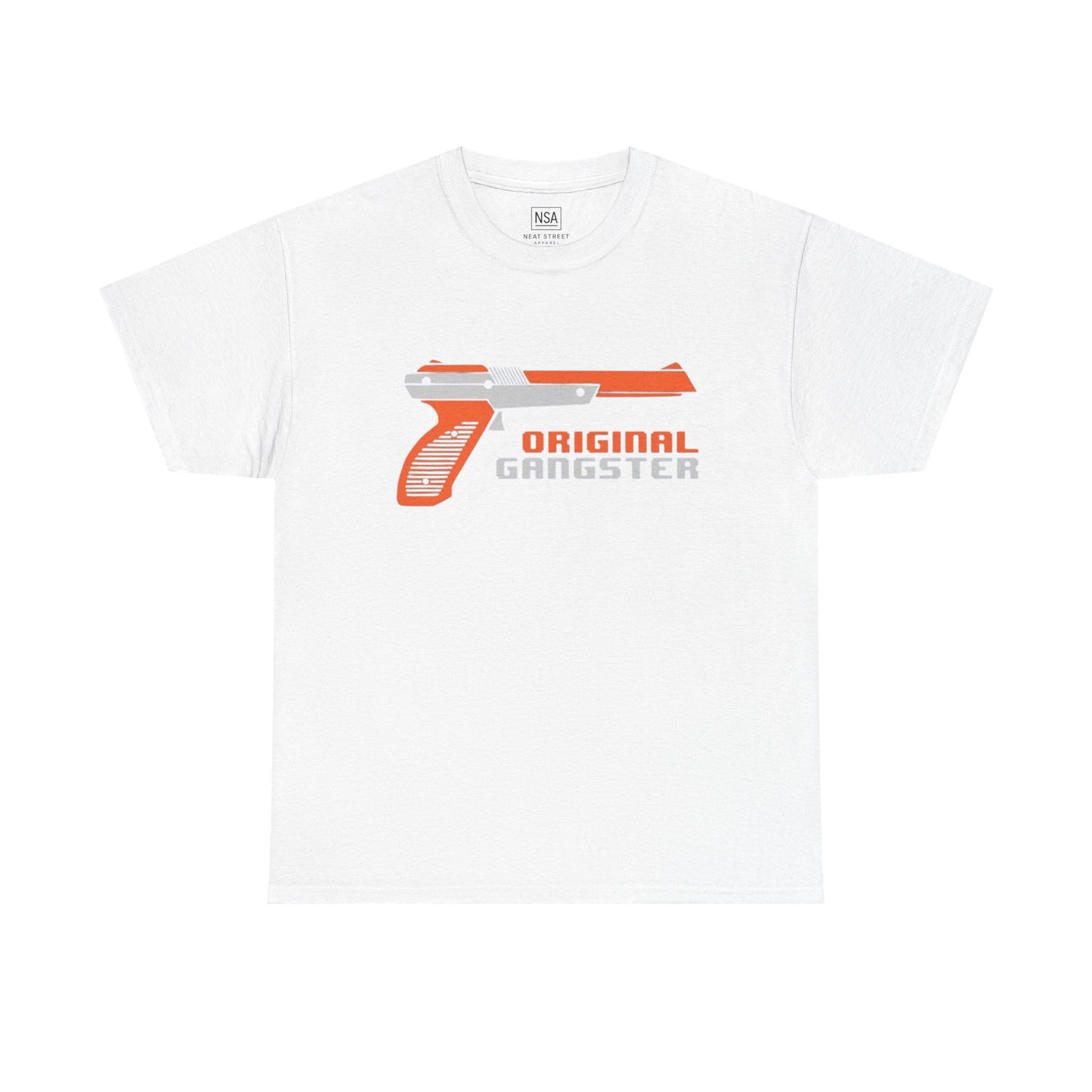Original Gangster Retro Gaming Unisex Heavy Cotton Tee