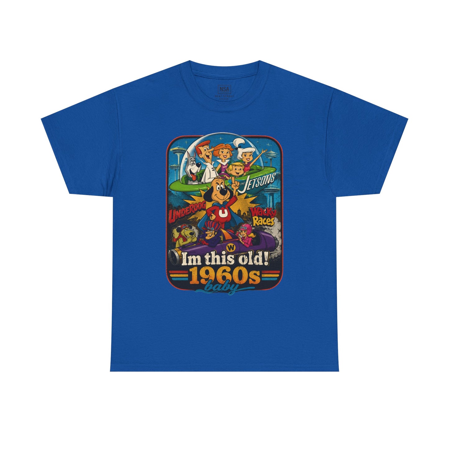I'm This Old! 1960s Baby T-Shirt